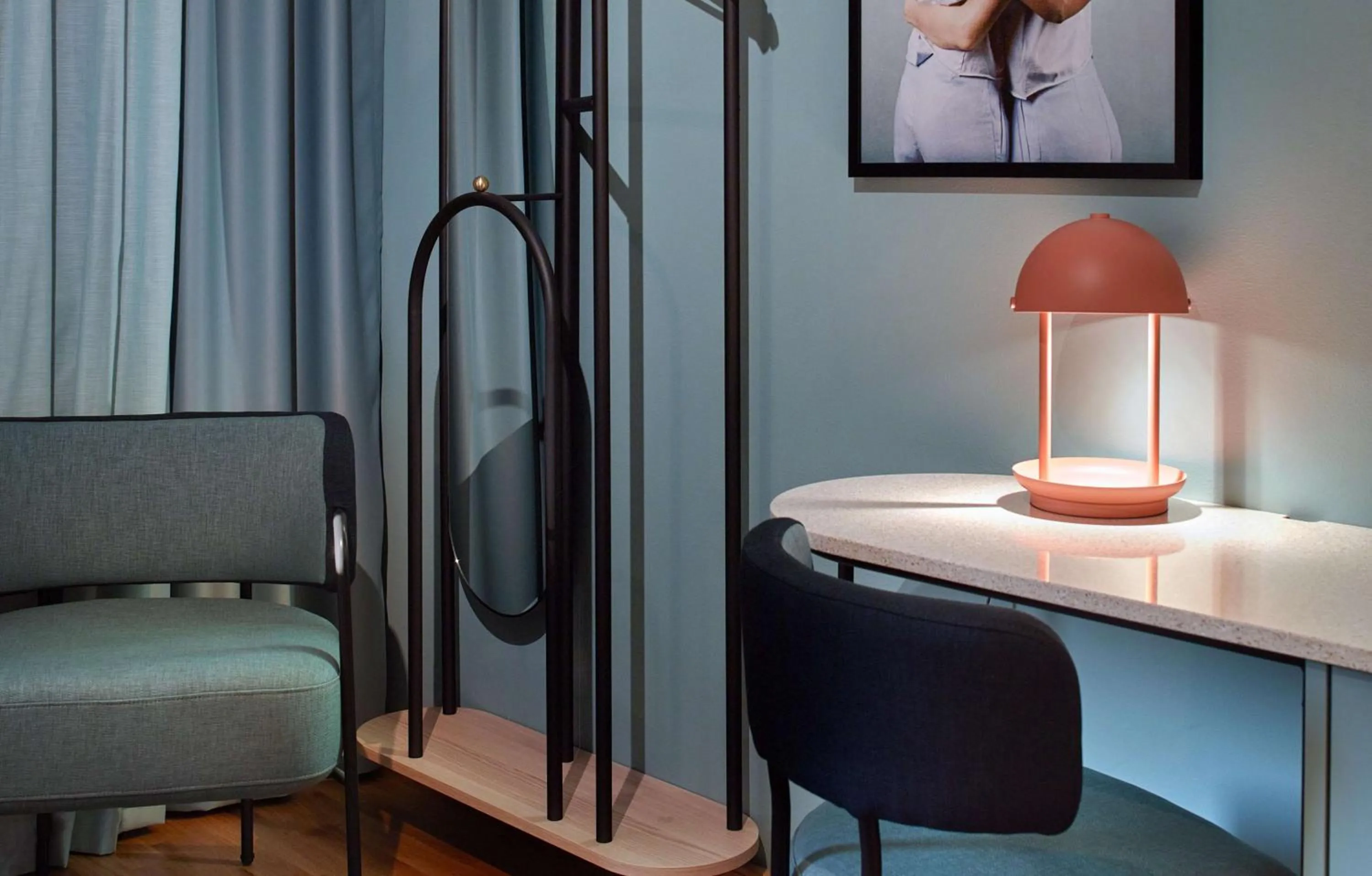 Bedroom in Scandic Borlänge