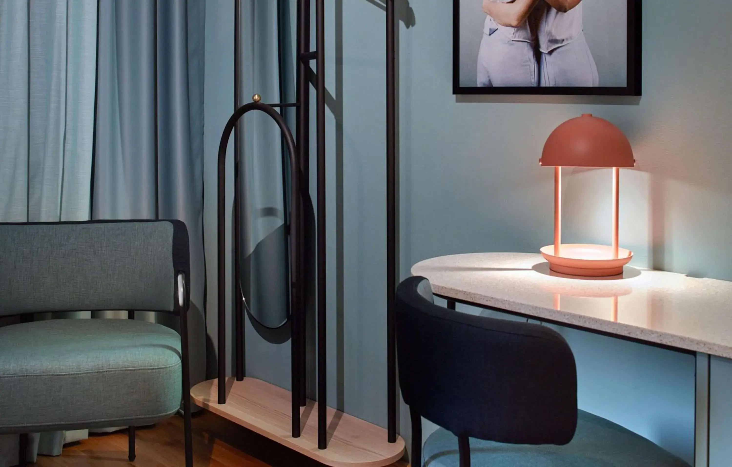 Bedroom in Scandic Borlänge Bedroom in Scandic Borlänge