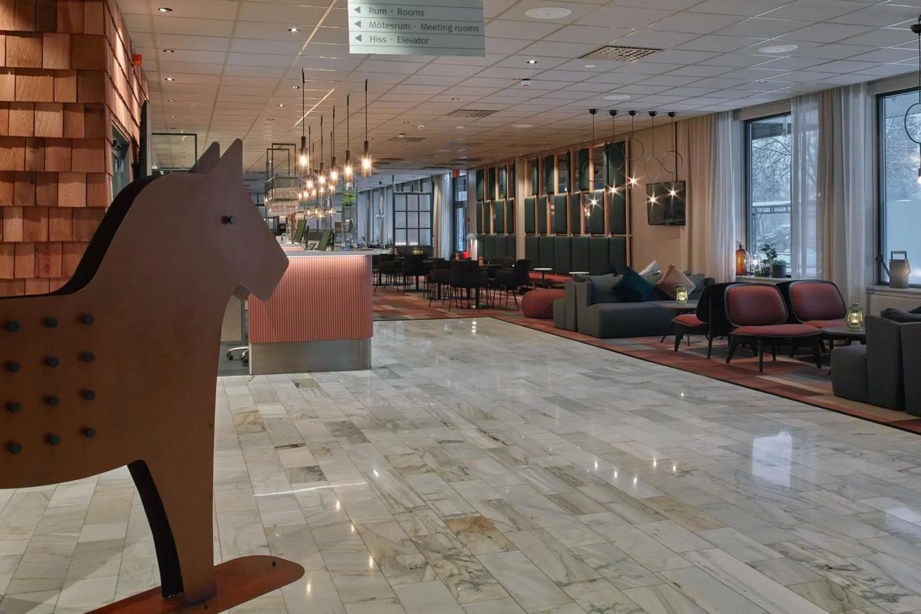 Lobby or reception in Scandic Borlänge Lobby or reception in Scandic Borlänge