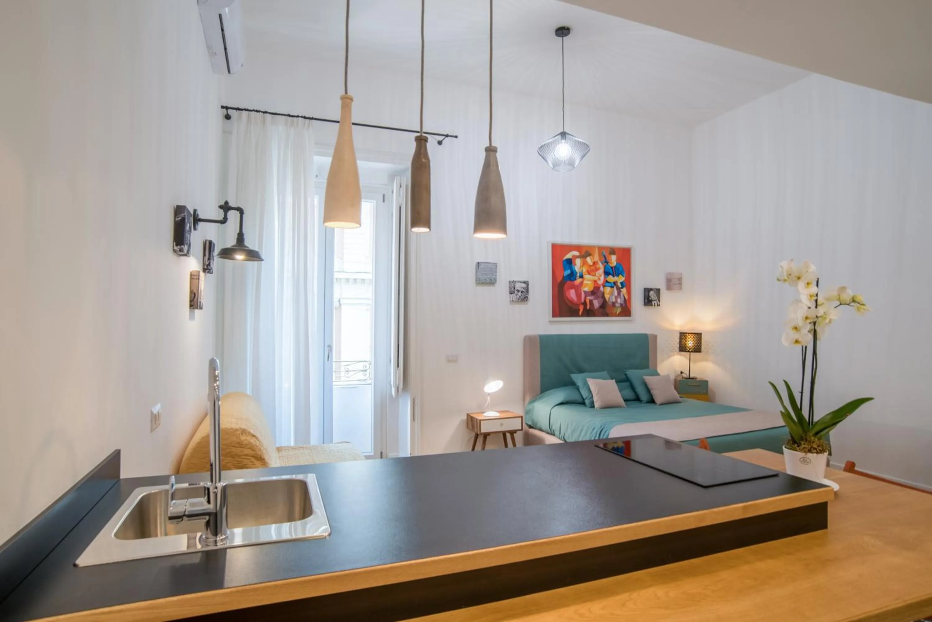 Bedroom in Napoliamo Guest House