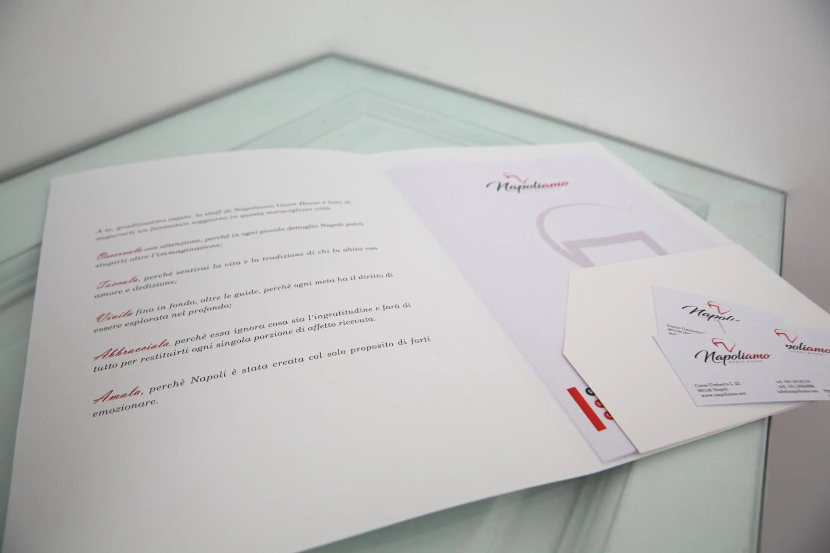 Logo/Certificate/Sign in Napoliamo Guest House