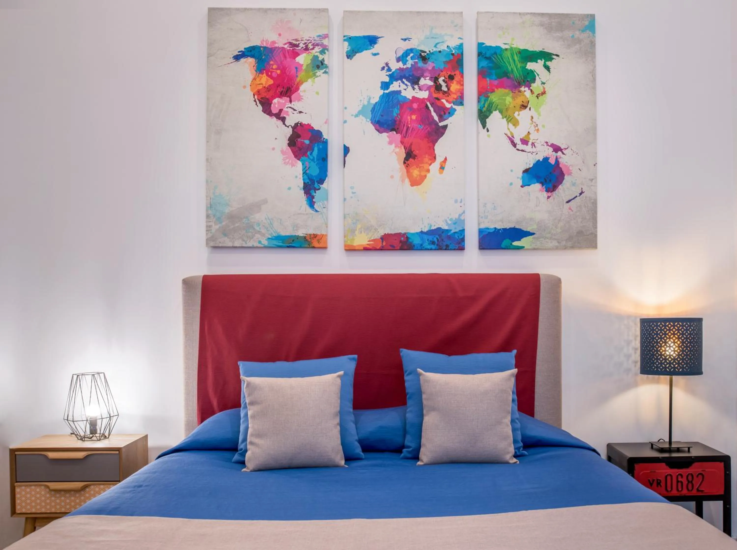 Bed in Napoliamo Guest House