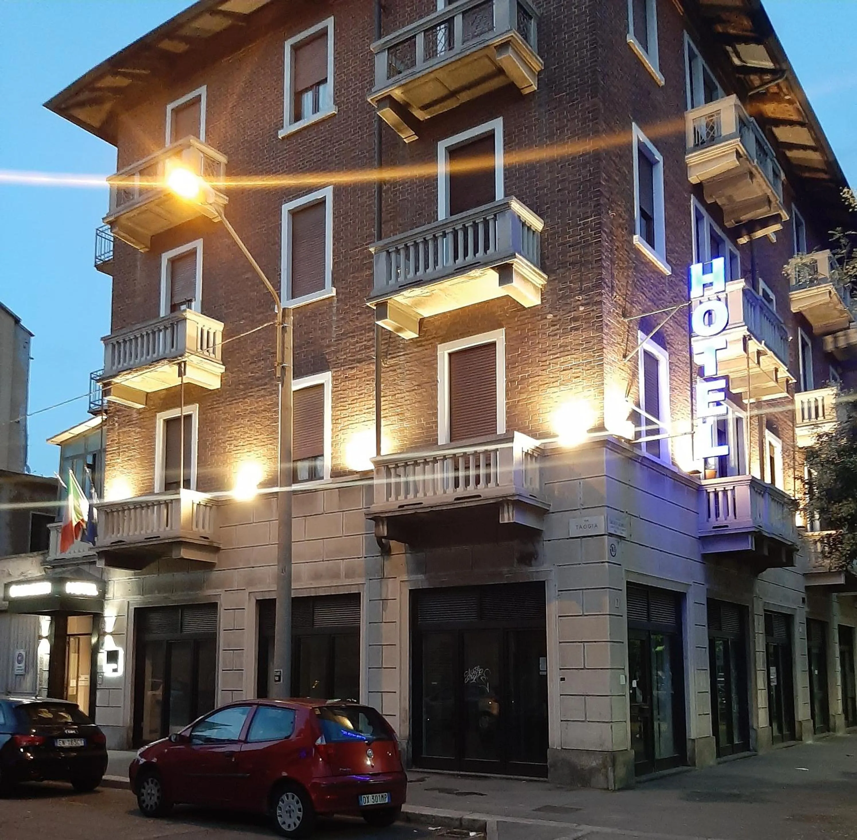 Property building in Hotel Galimberti