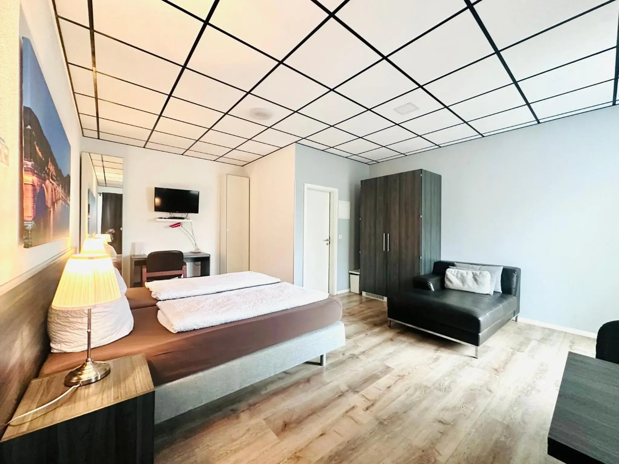 Zimmer mit Miniküche in Looks Inn Zimmer mit Miniküche in Looks Inn