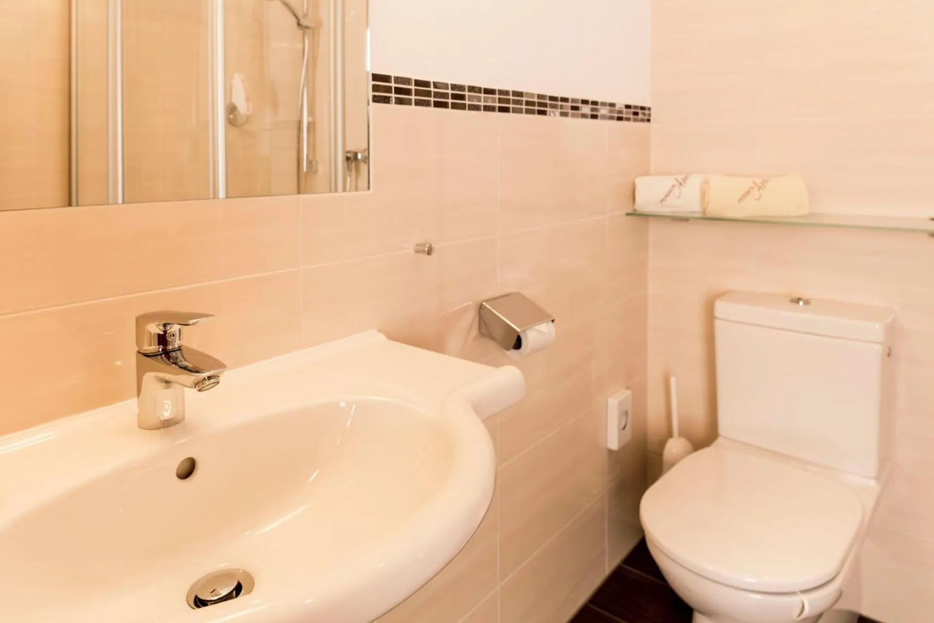 Toilet in Pension Anna