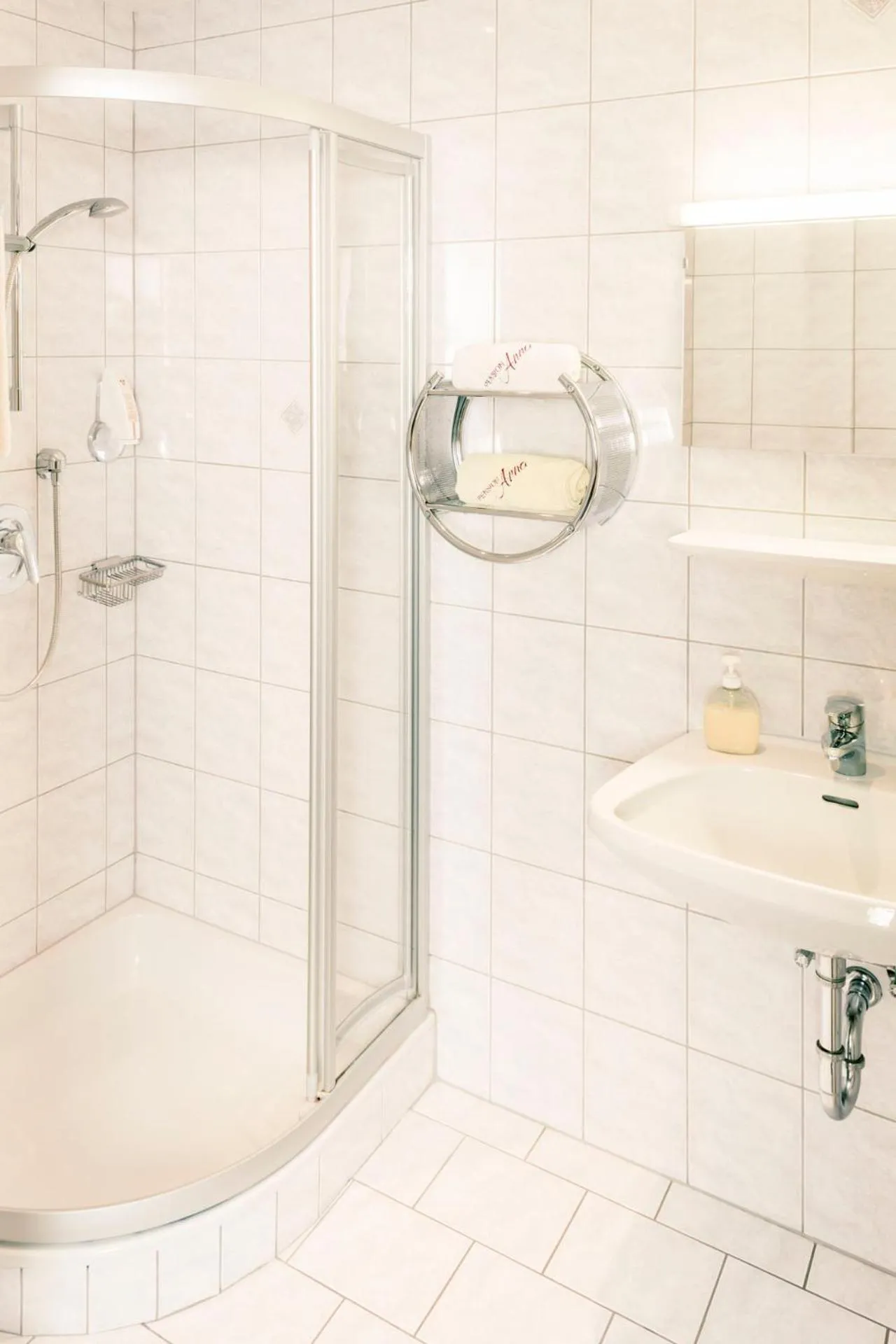Shower in Pension Anna