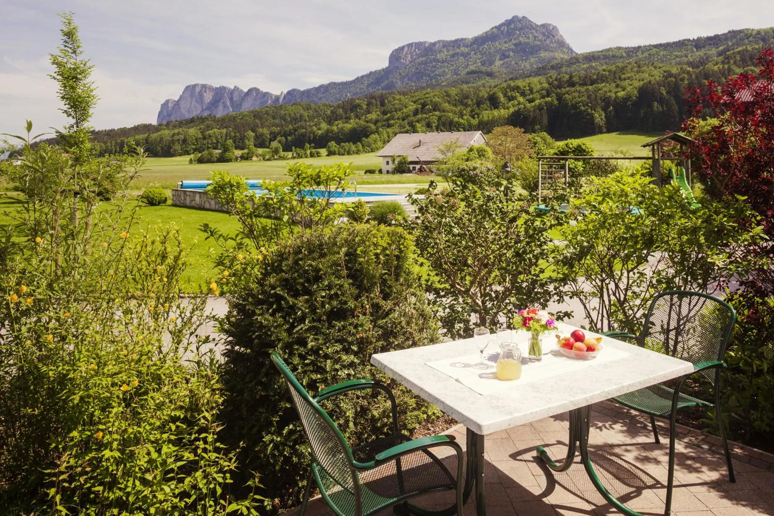 Balcony/Terrace in Pension Anna