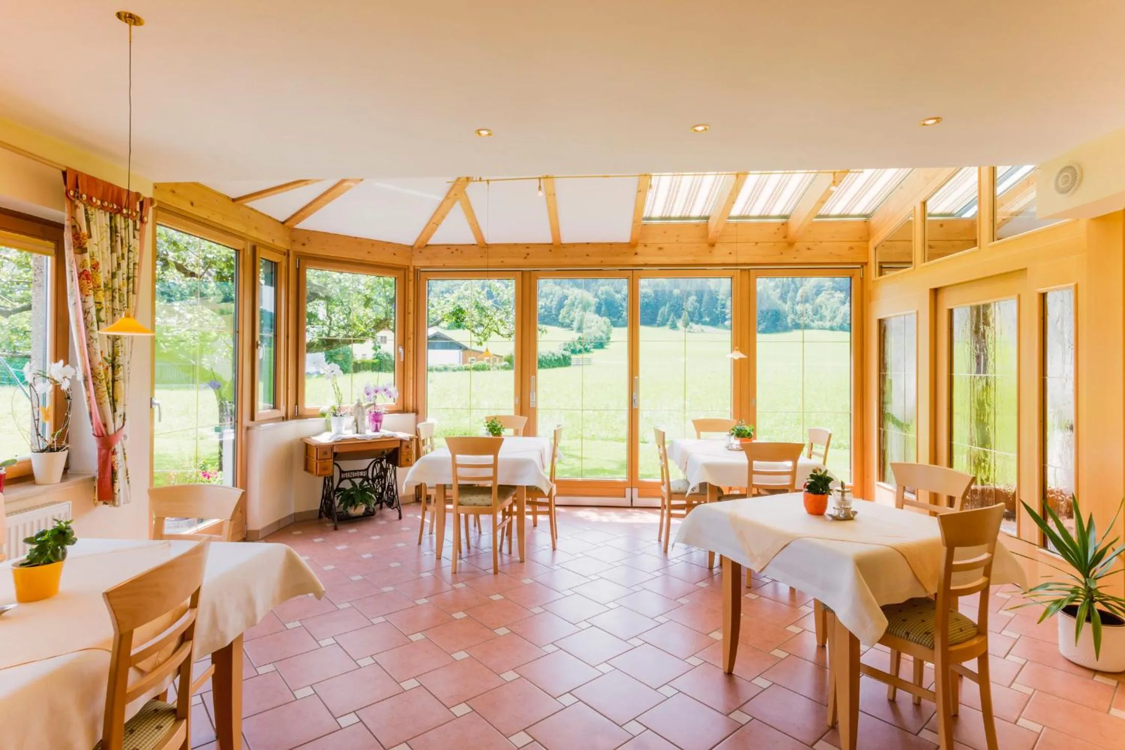 Restaurant/places to eat in Pension Anna