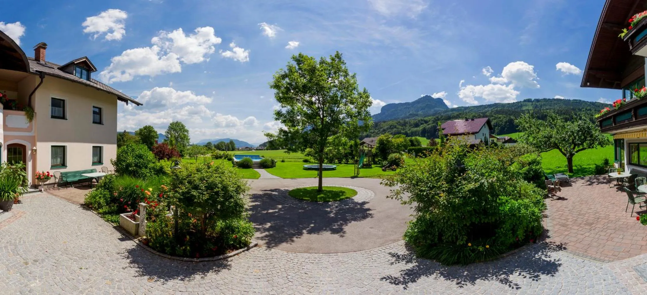 Area and facilities in Pension Anna