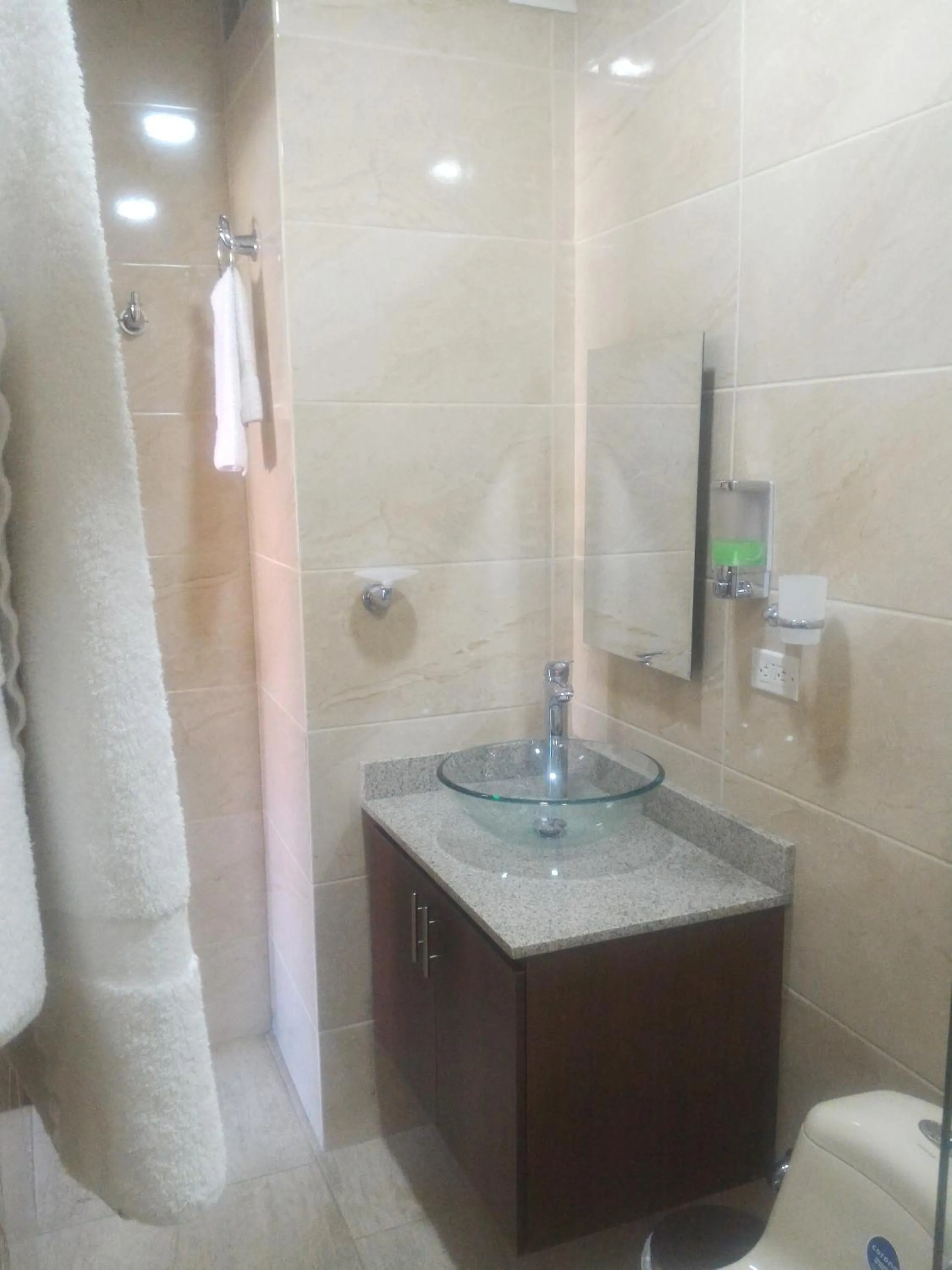 Shower in Hotel CSI Medellín