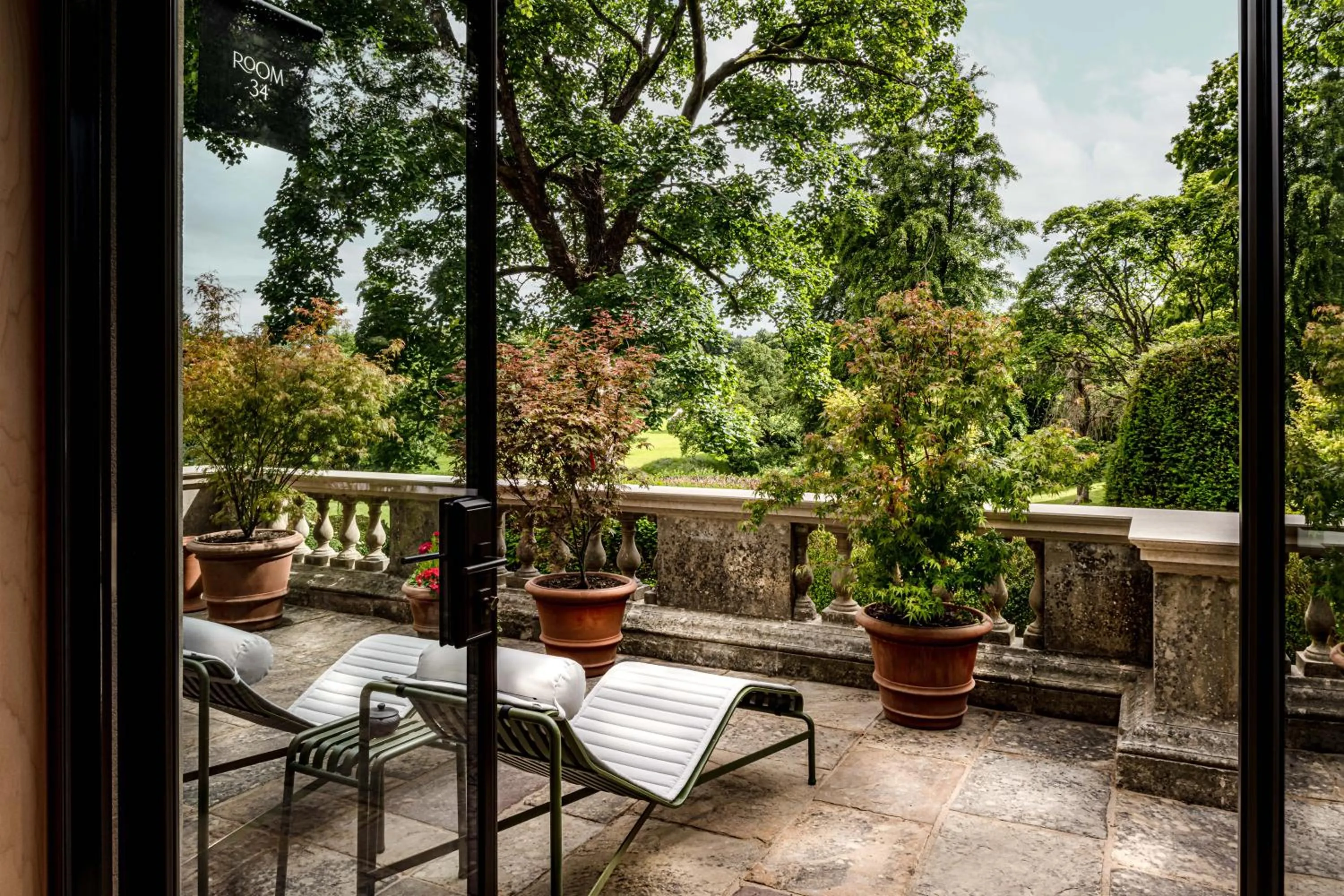 Balcony/Terrace in Cowley Manor Experimental