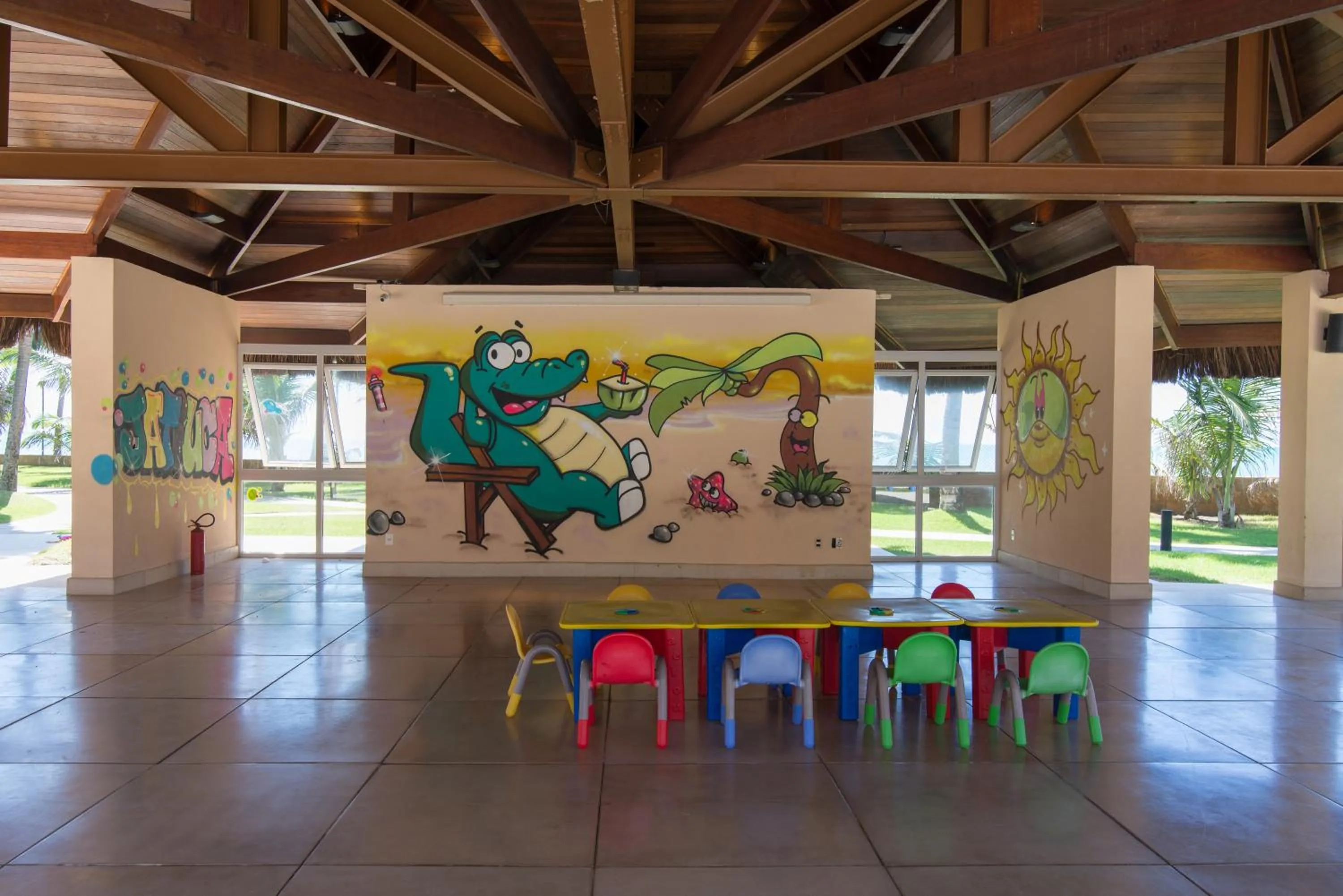 Decorative detail in Jatiuca Hotel & Resort