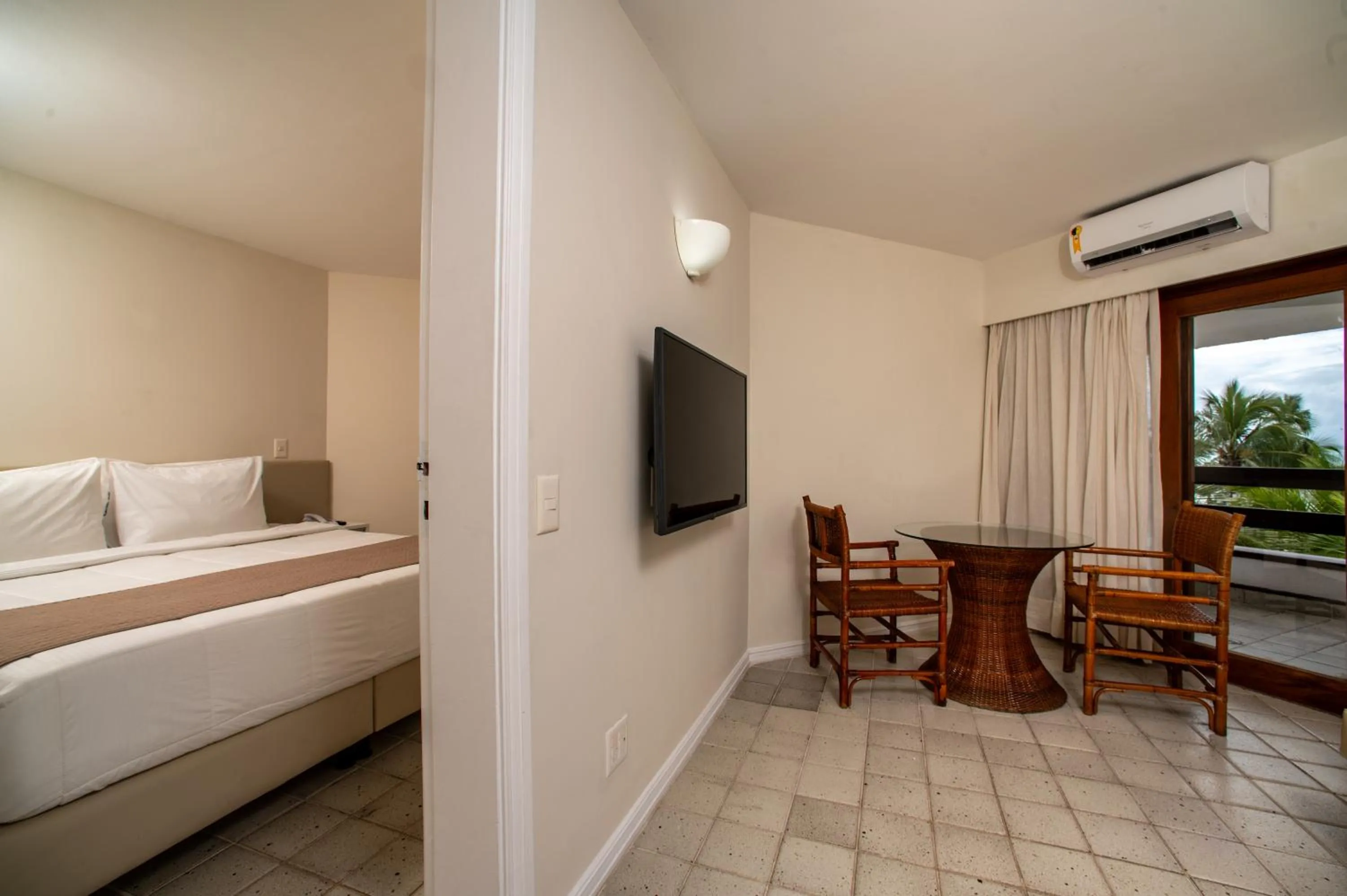 Bed in Jatiúca Suites Resort by Slaviero Hotéis