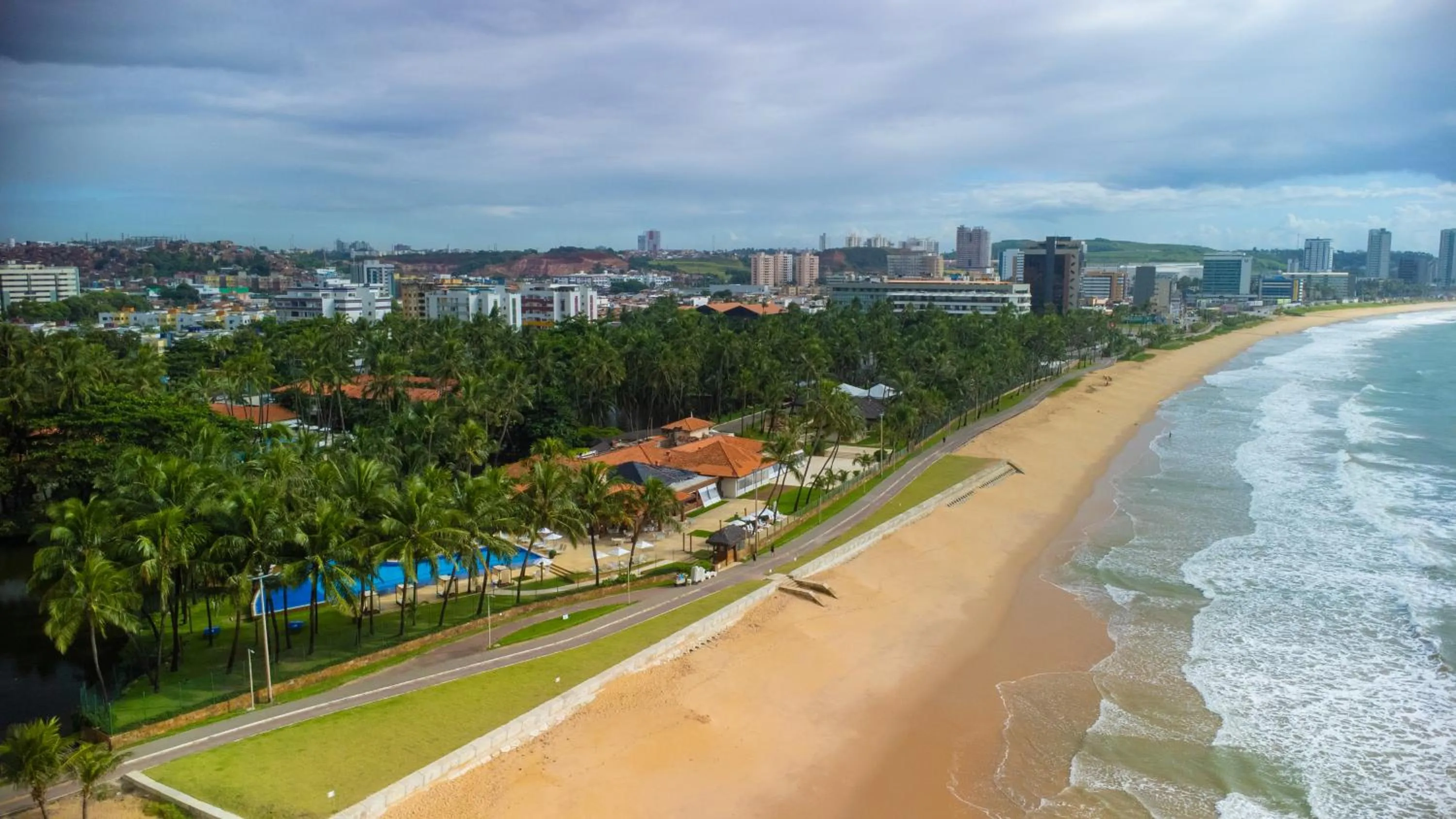 Sea view in Jatiúca Suites Resort by Slaviero Hotéis