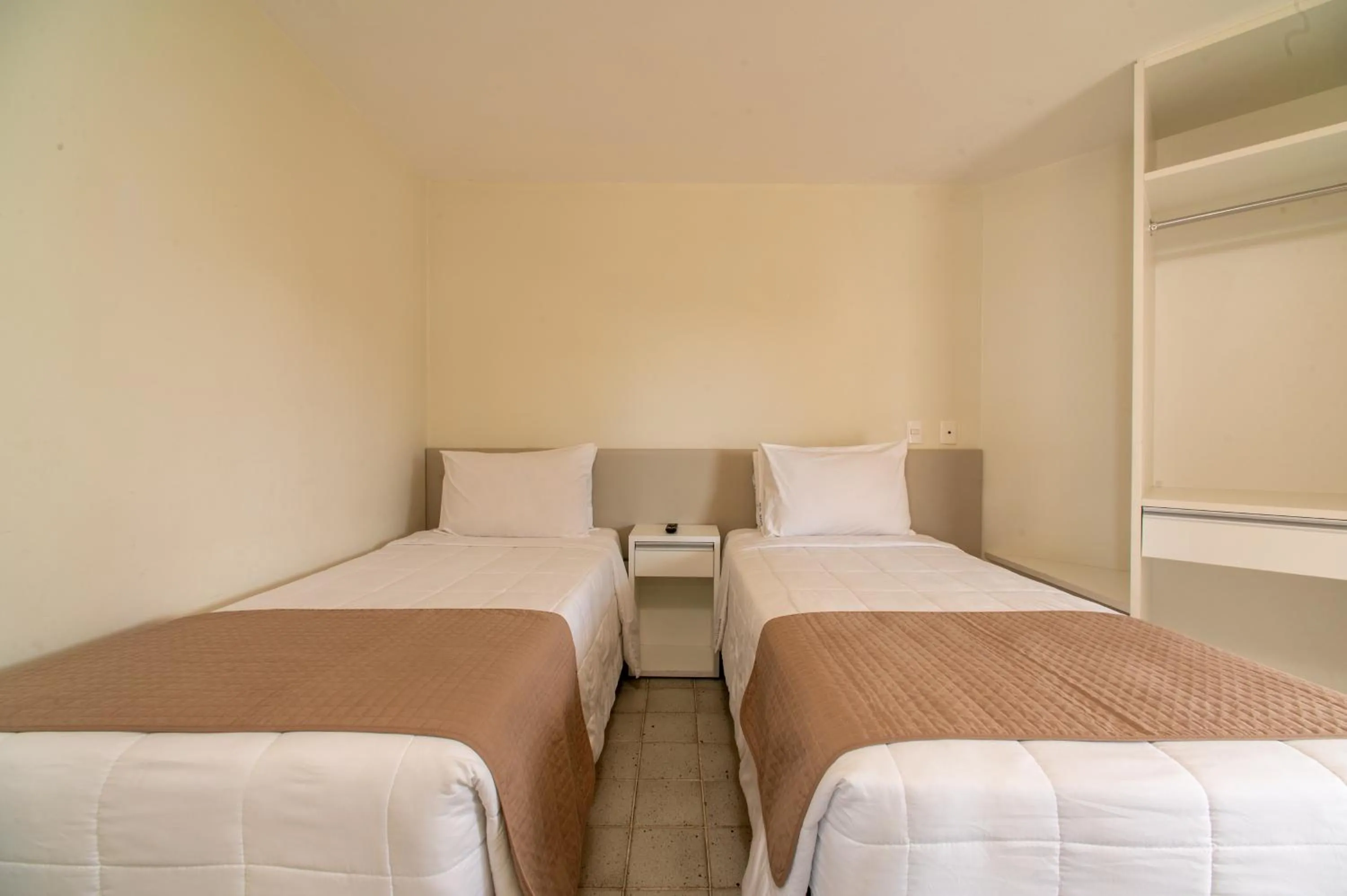 Bed in Jatiúca Suites Resort by Slaviero Hotéis