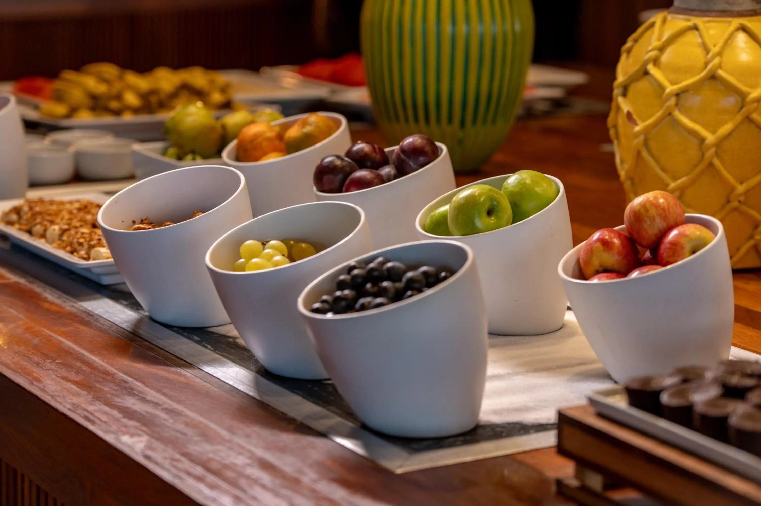 Breakfast in Jatiúca Suites Resort by Slaviero Hotéis