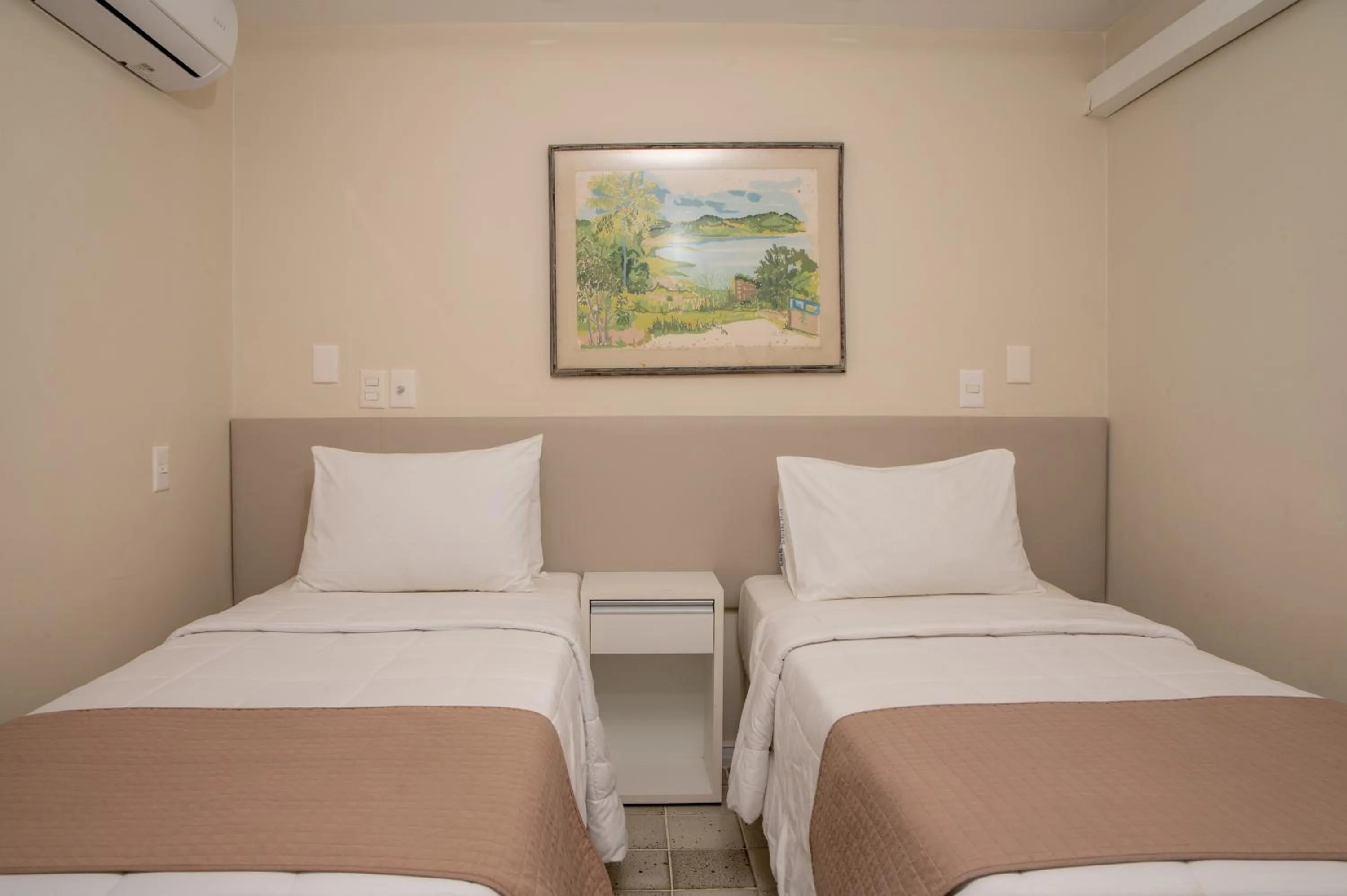 Bed in Jatiúca Suites Resort by Slaviero Hotéis