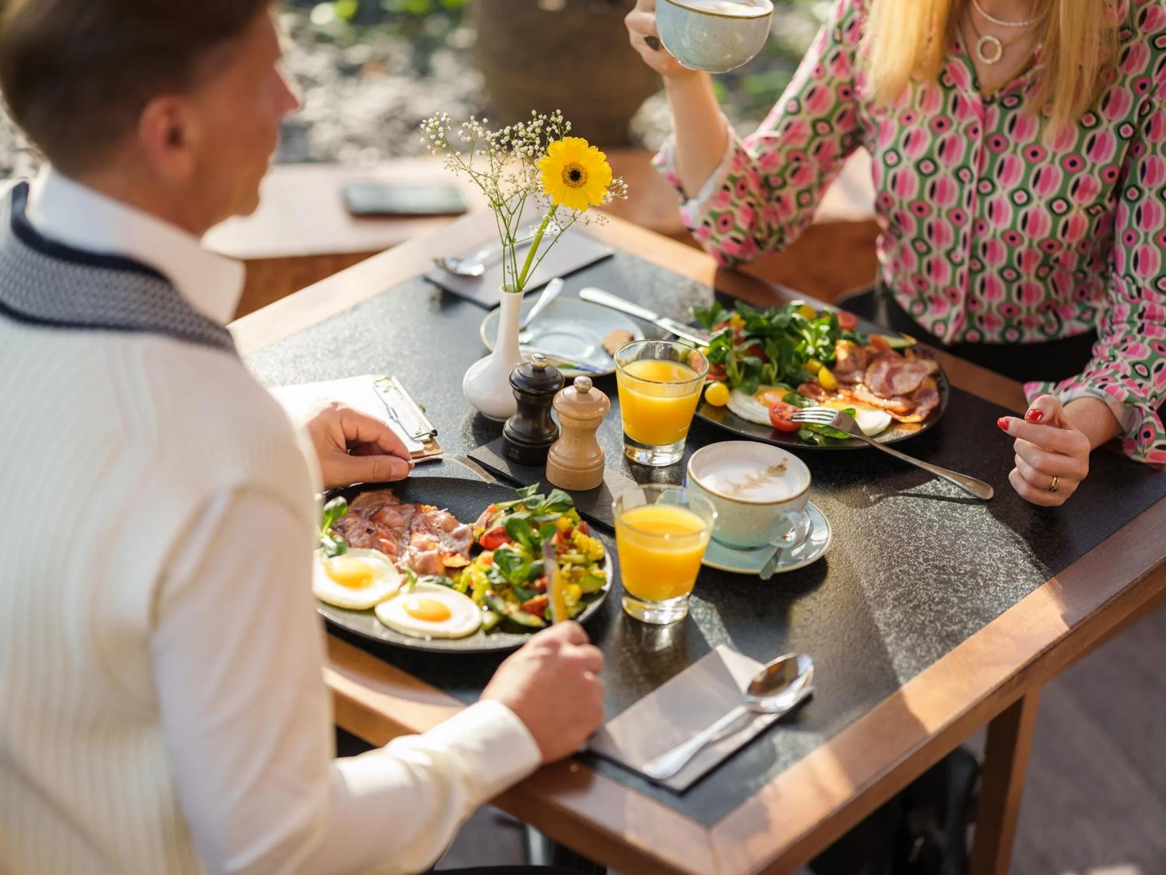 Breakfast in Radisson Blu Ridzene Hotel, Riga