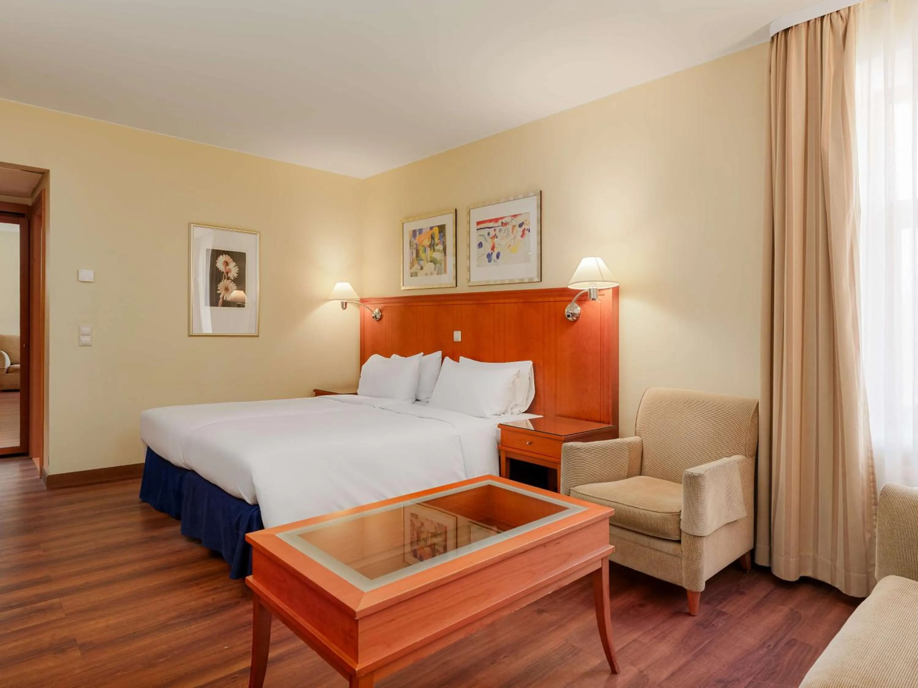 Bed in Radisson Blu Ridzene Hotel, Riga