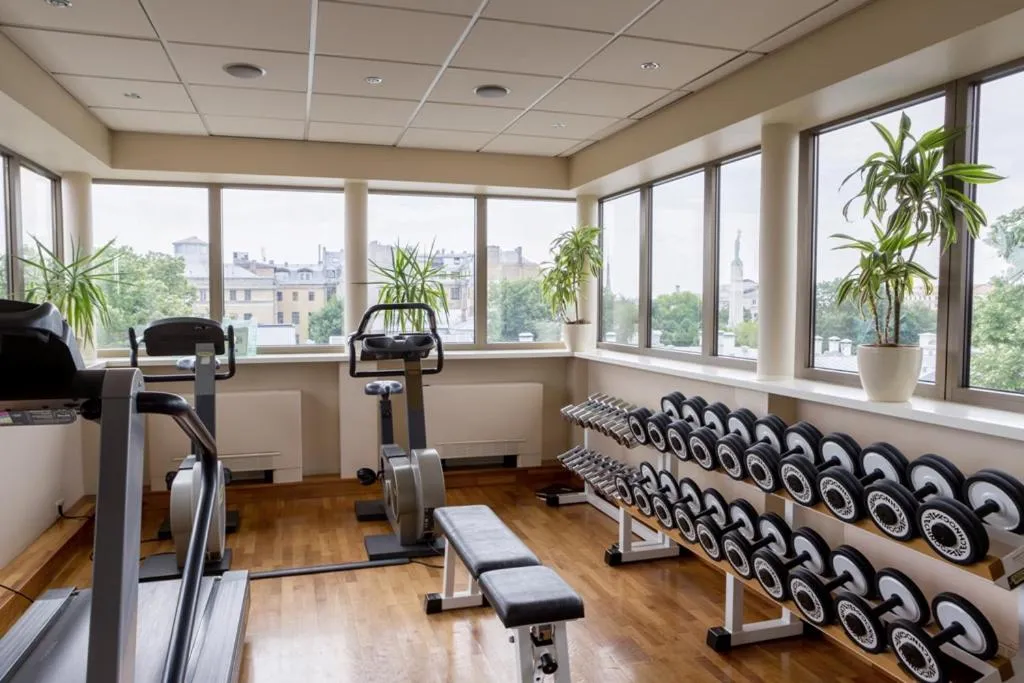 Fitness centre/facilities in Radisson Blu Ridzene Hotel, Riga