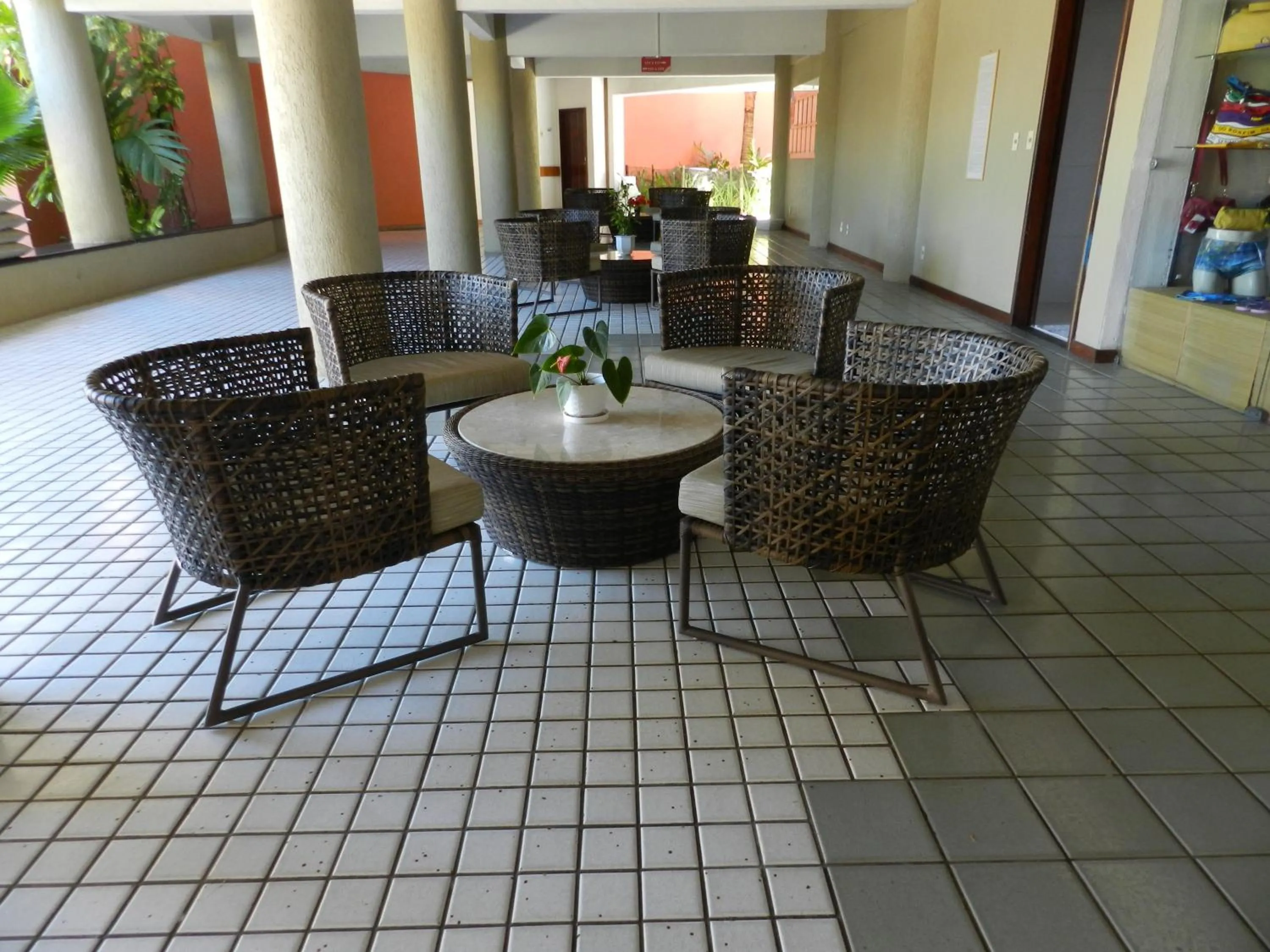 Balcony/Terrace in Monte Pascoal Praia Hotel