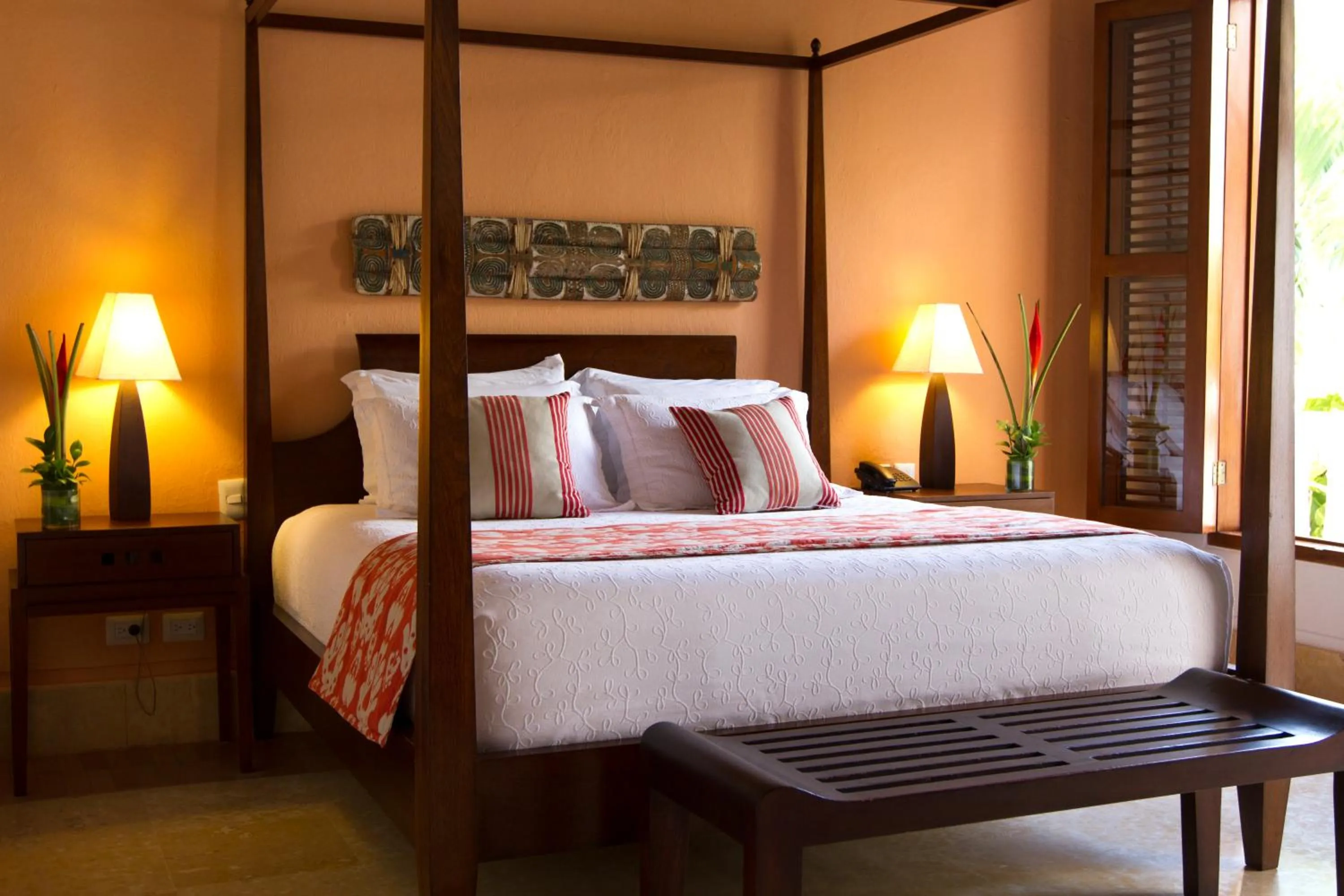 Bed in Hotel Quadrifolio