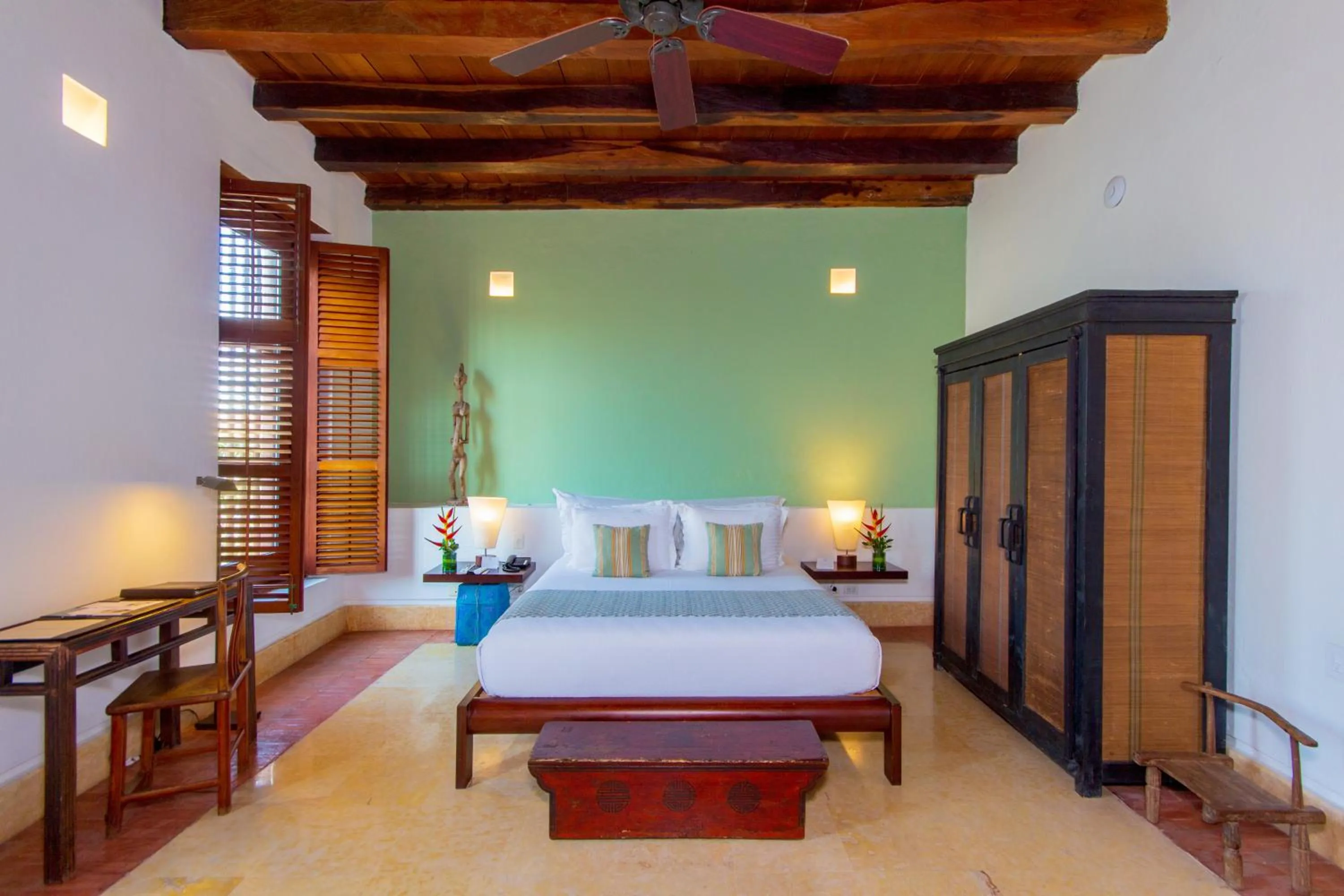 Bed in Hotel Quadrifolio