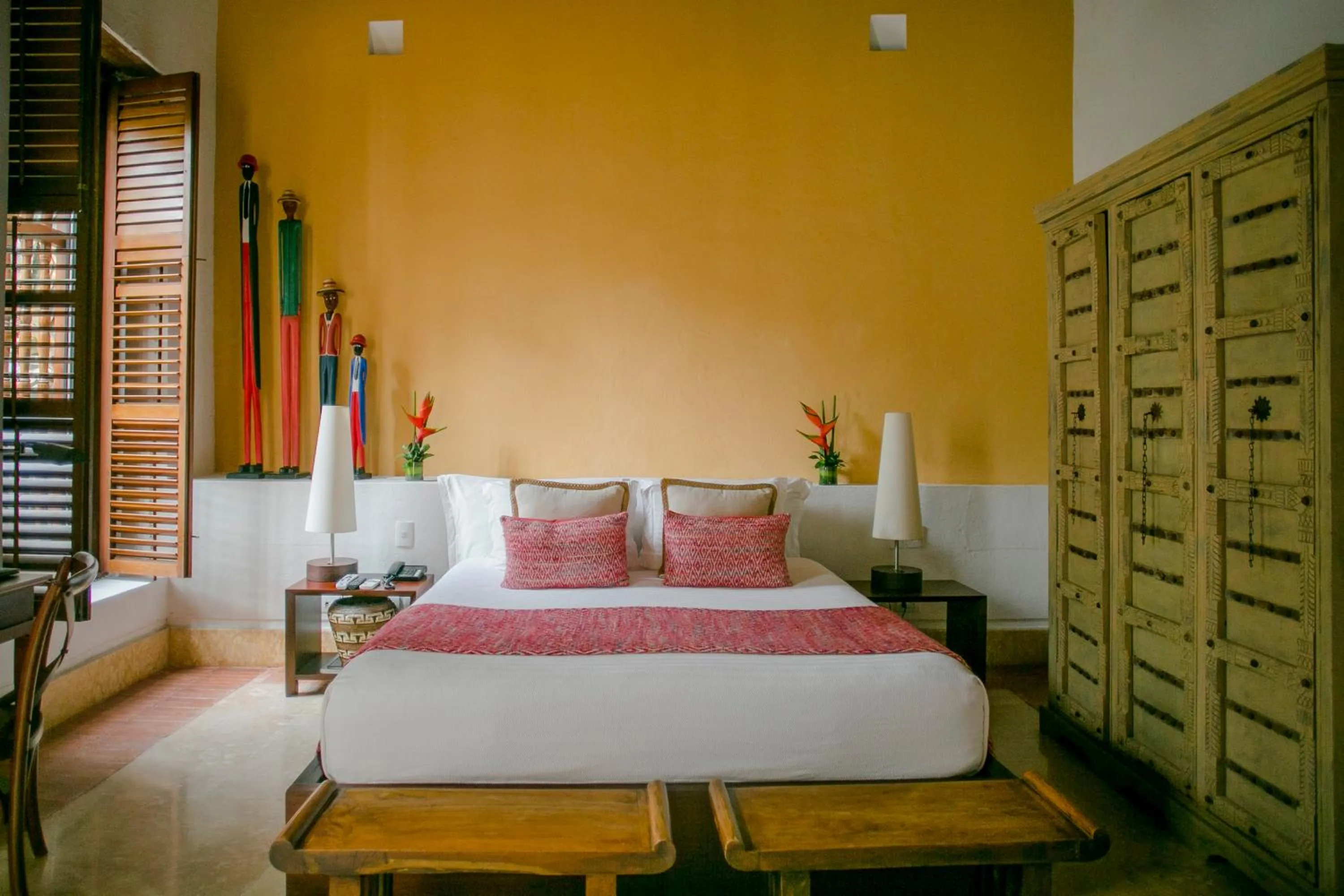 Bed in Hotel Quadrifolio