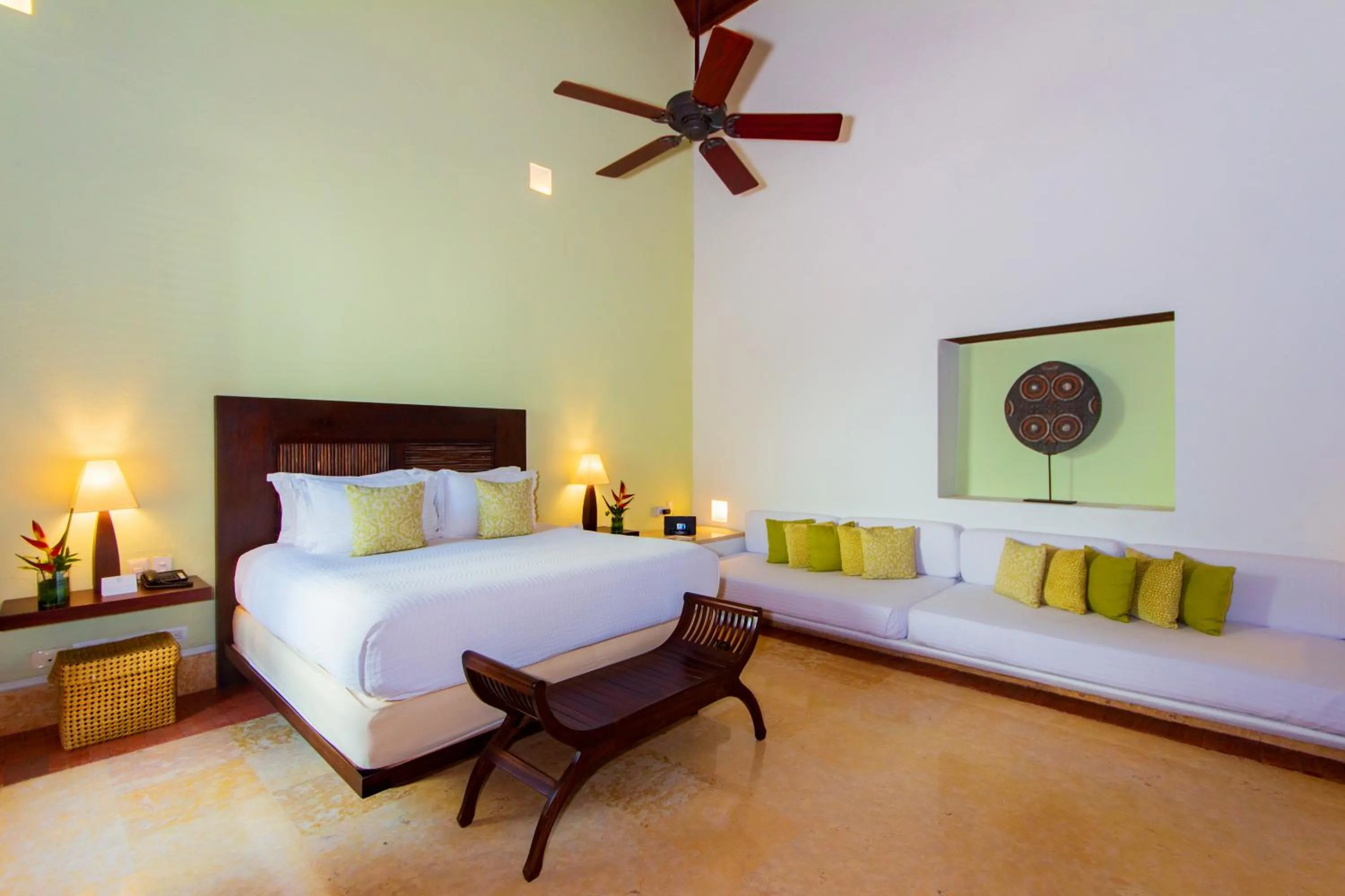 Bed in Hotel Quadrifolio