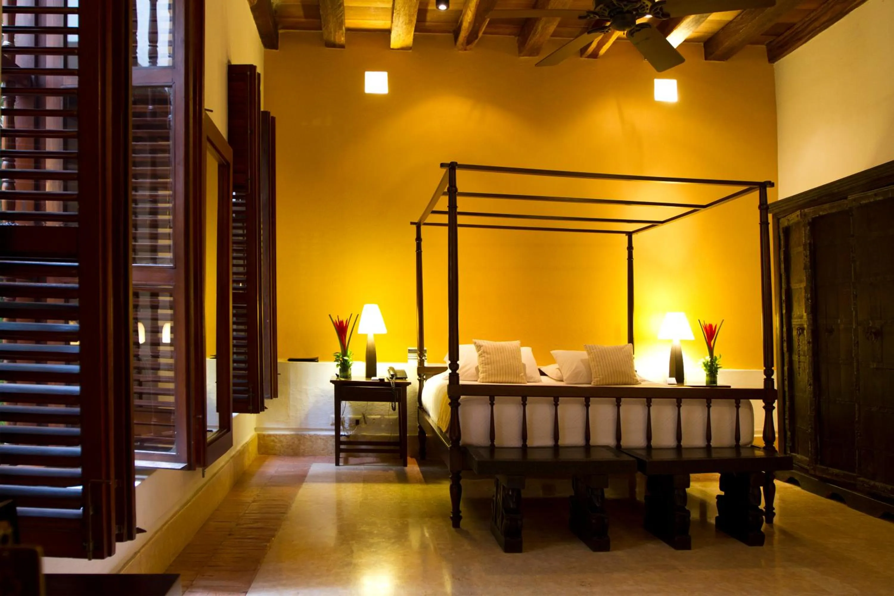 Bed in Hotel Quadrifolio