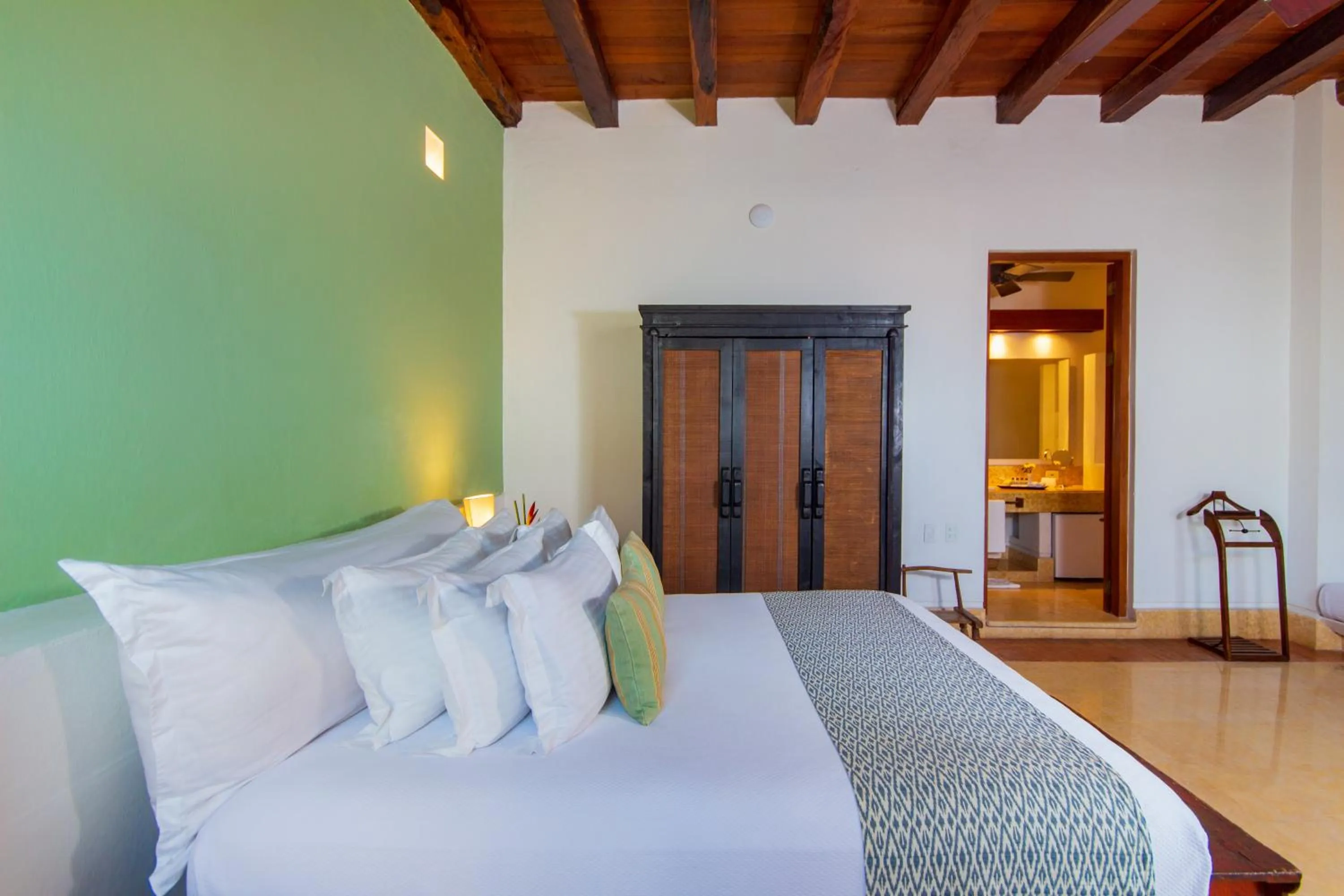 Bed in Hotel Quadrifolio