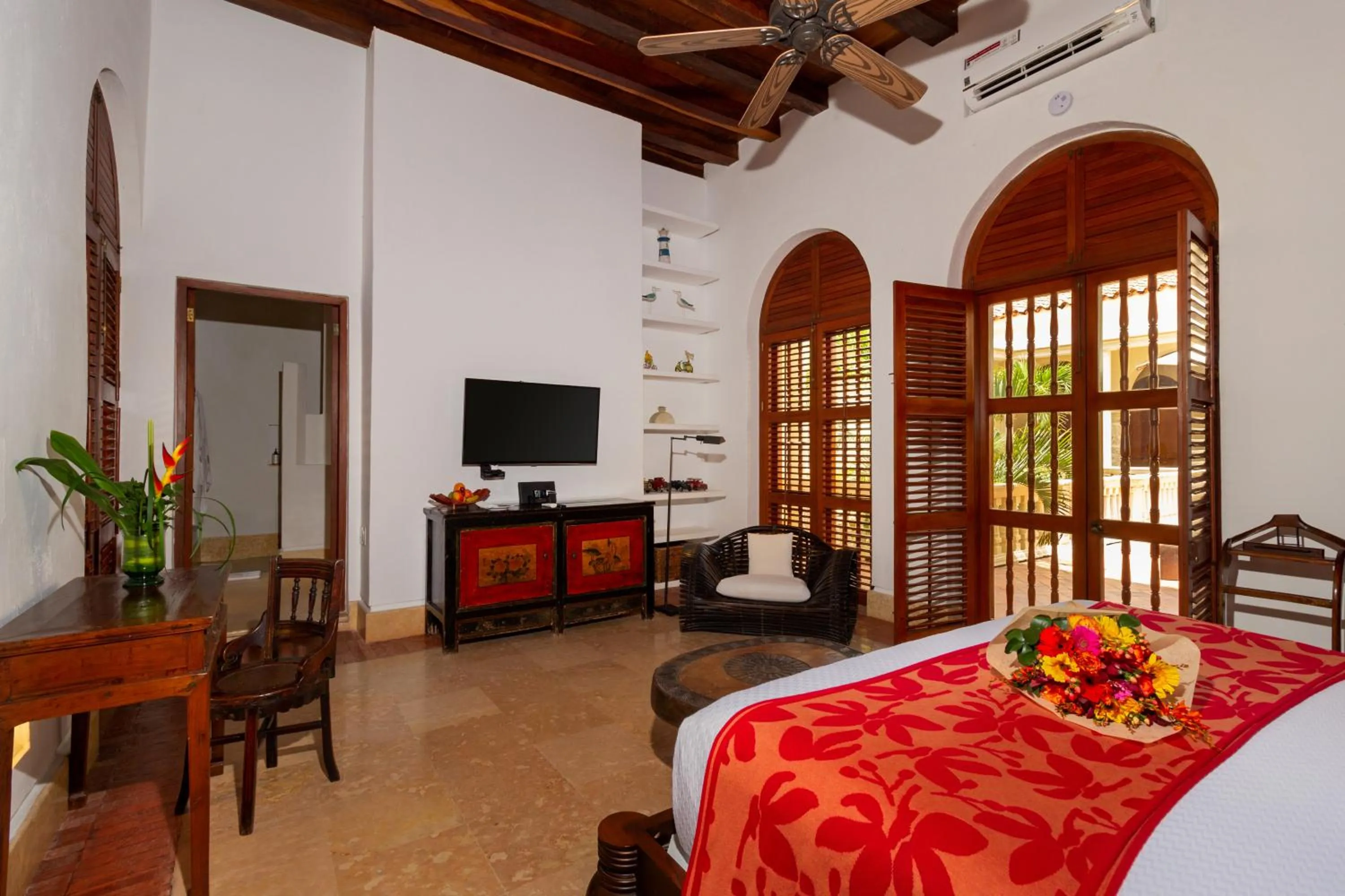 Bed in Hotel Quadrifolio