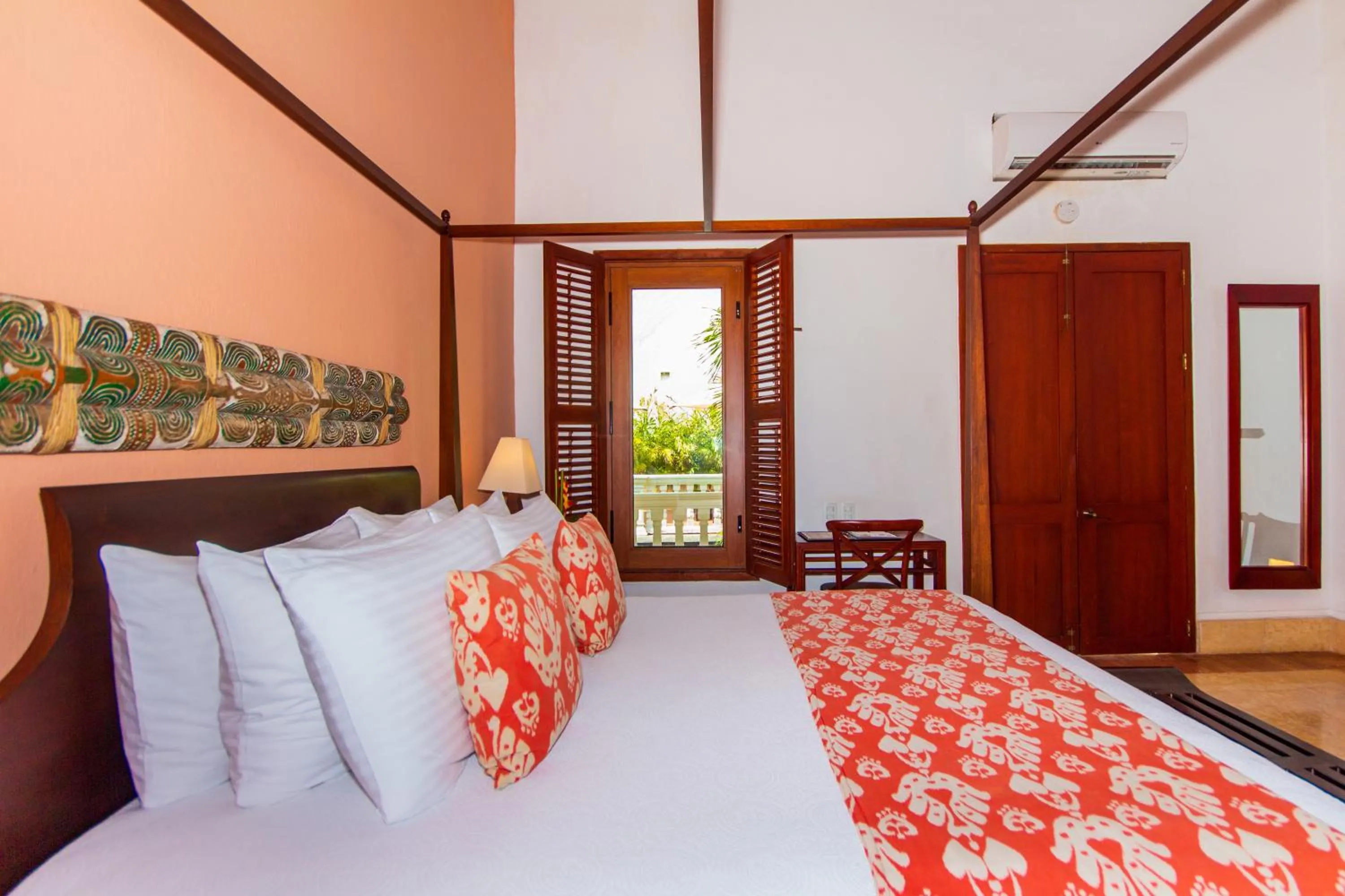 Bed in Hotel Quadrifolio