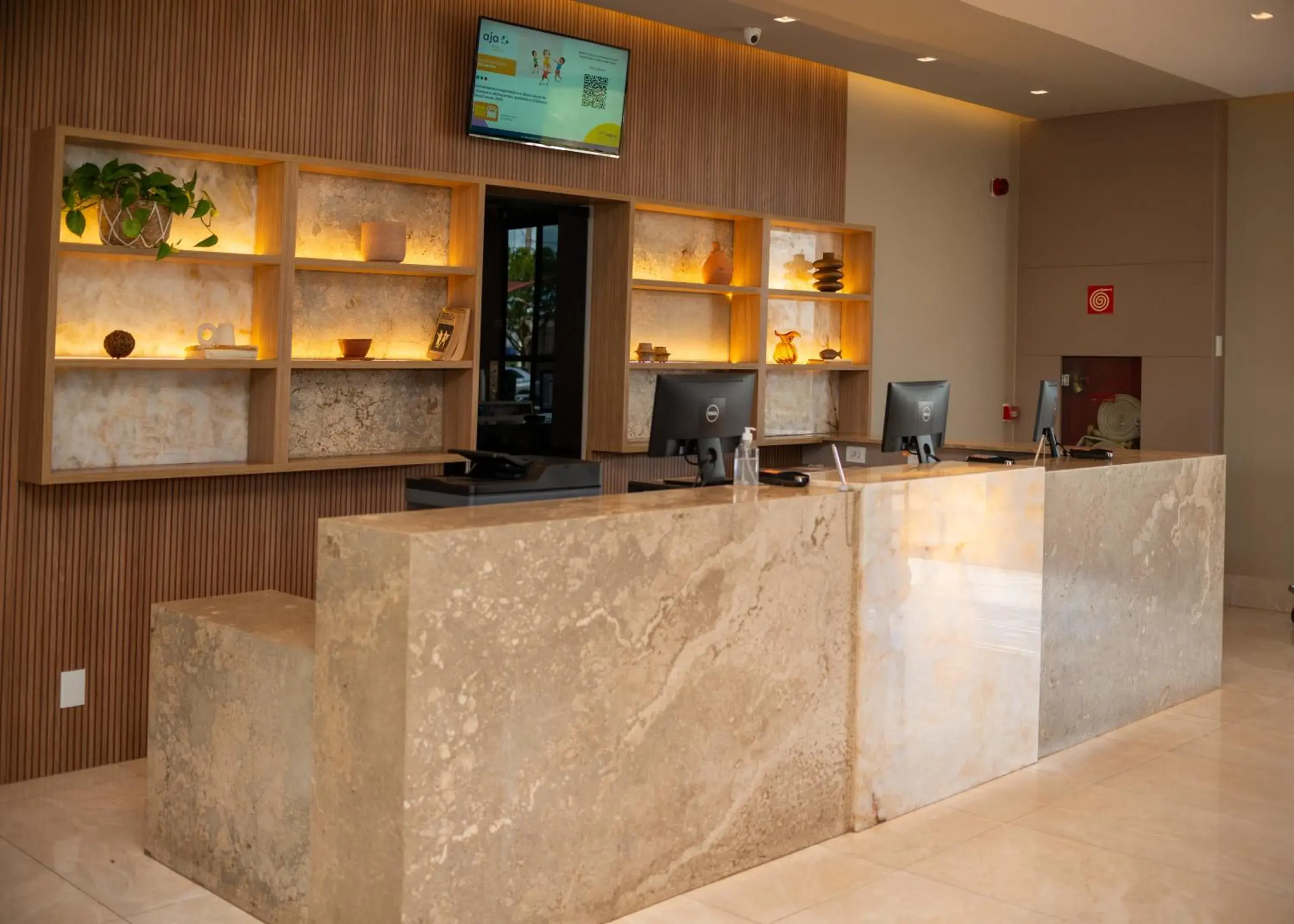 Lobby or reception in Go Inn Catalão Lobby or reception in Go Inn Catalão