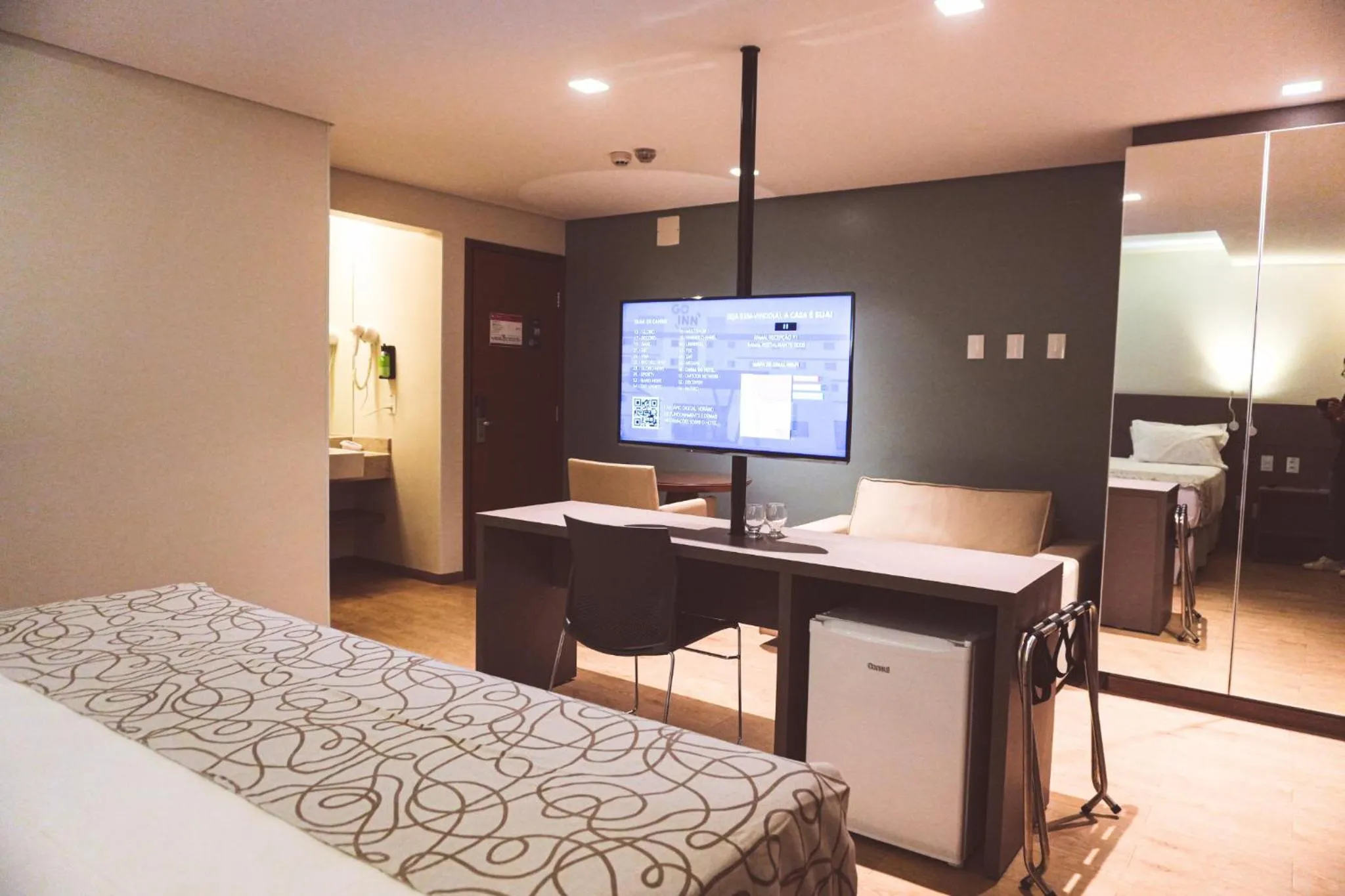 Bedroom, Bed in Transamerica Fit Catalão