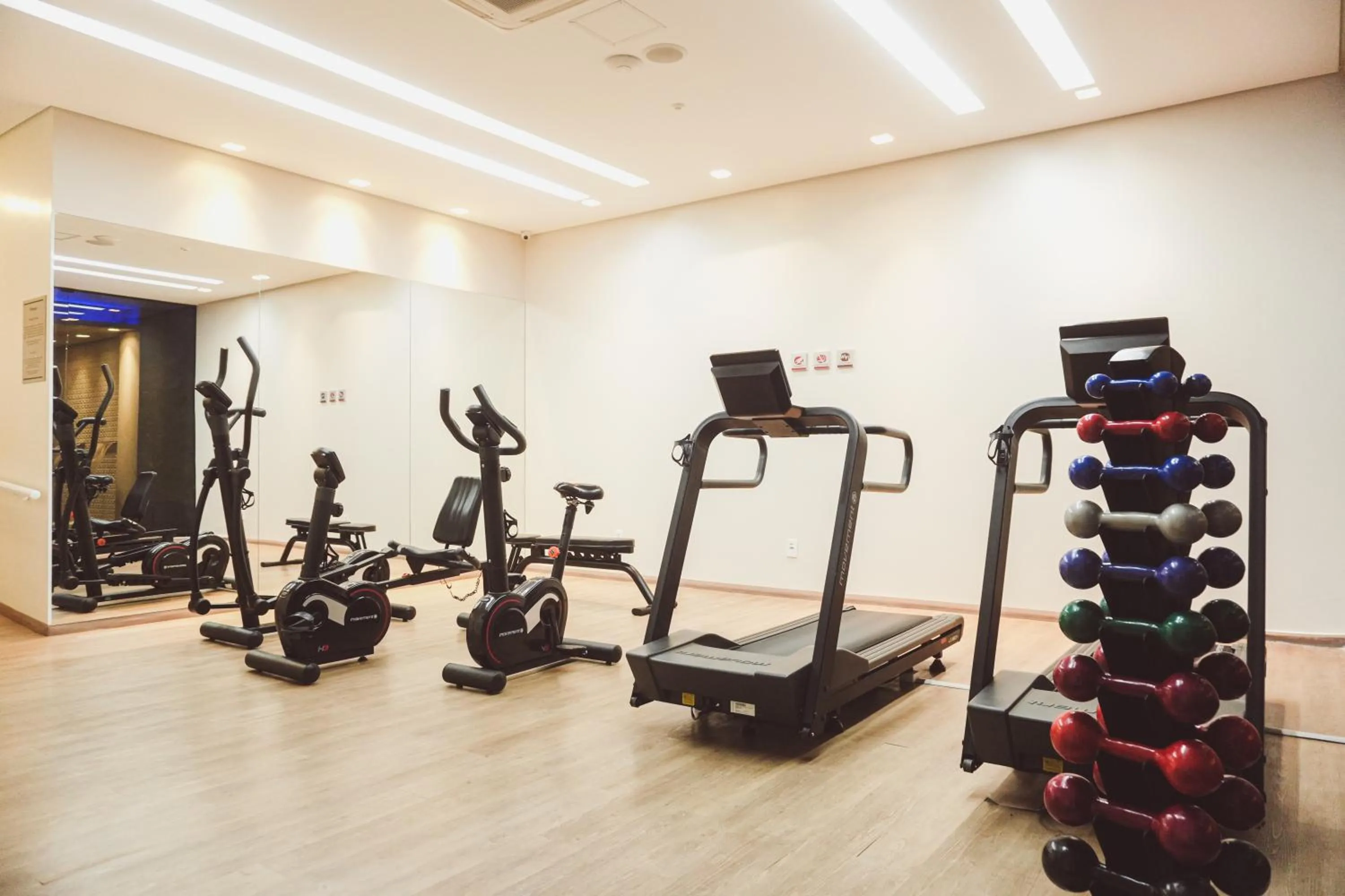 Fitness centre/facilities in Go Inn Catalão