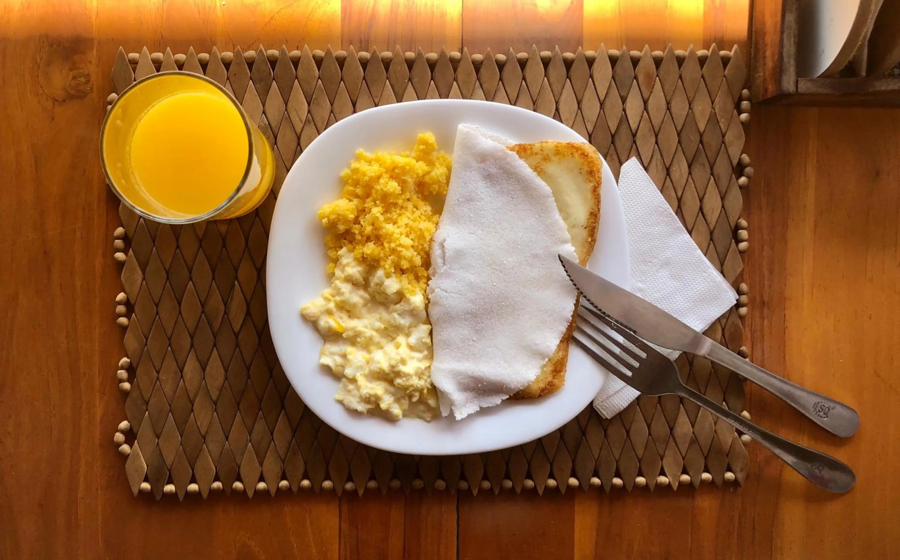Breakfast in Pousada Costera