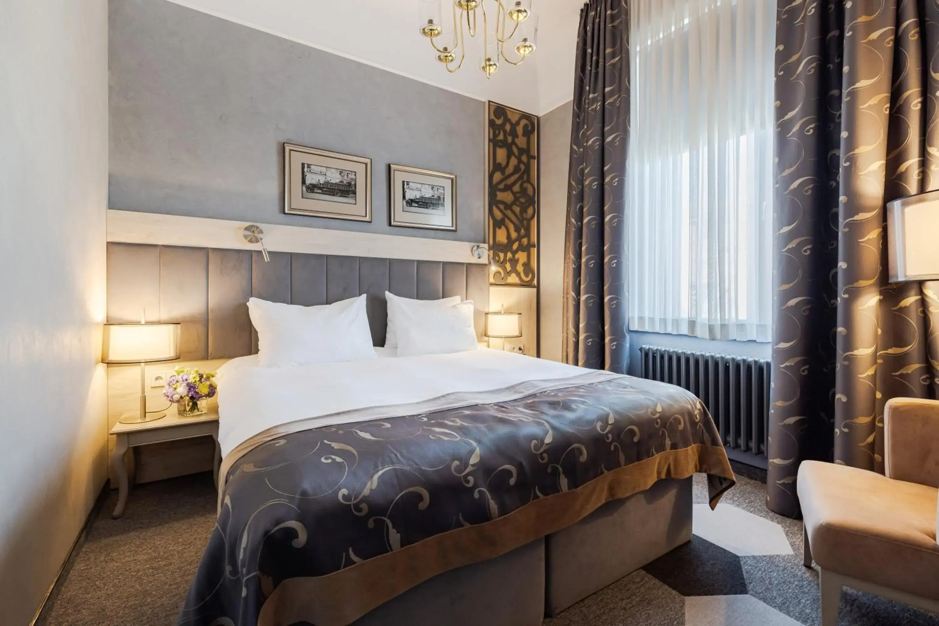 Bed in Eurostars Metropole Bed in Eurostars Metropole