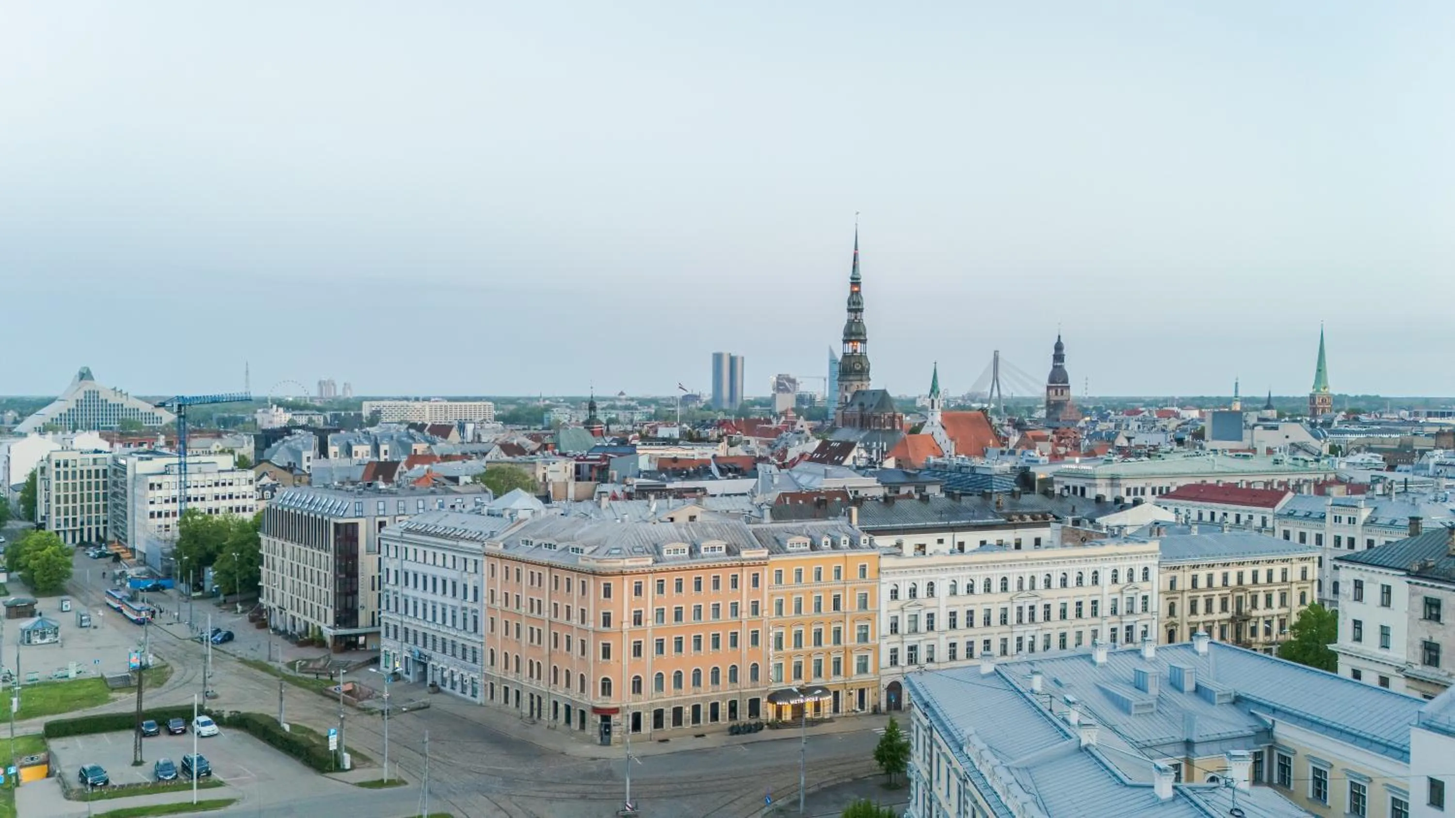 Bird's eye view in Eurostars Metropole