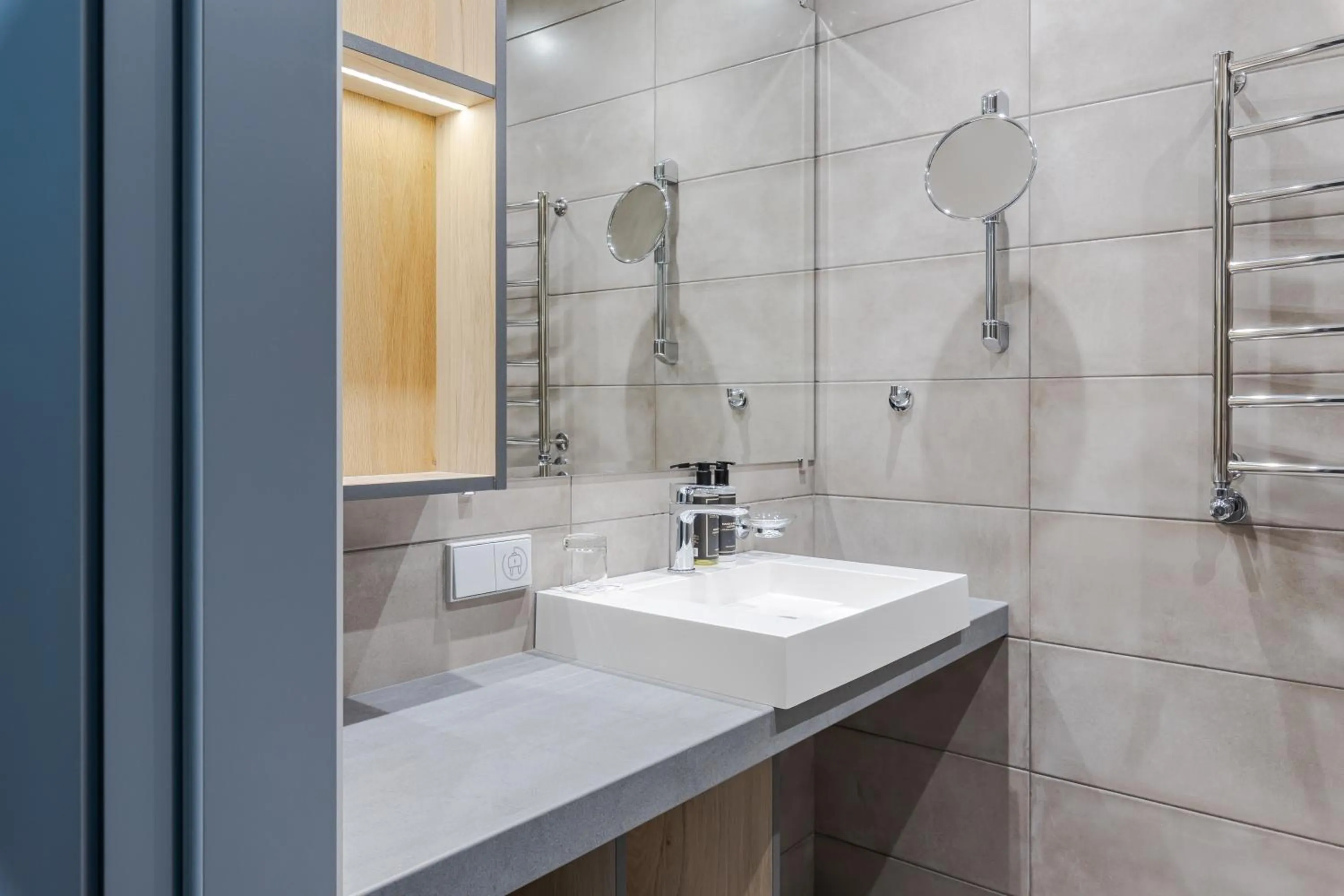 Bathroom in Eurostars Metropole