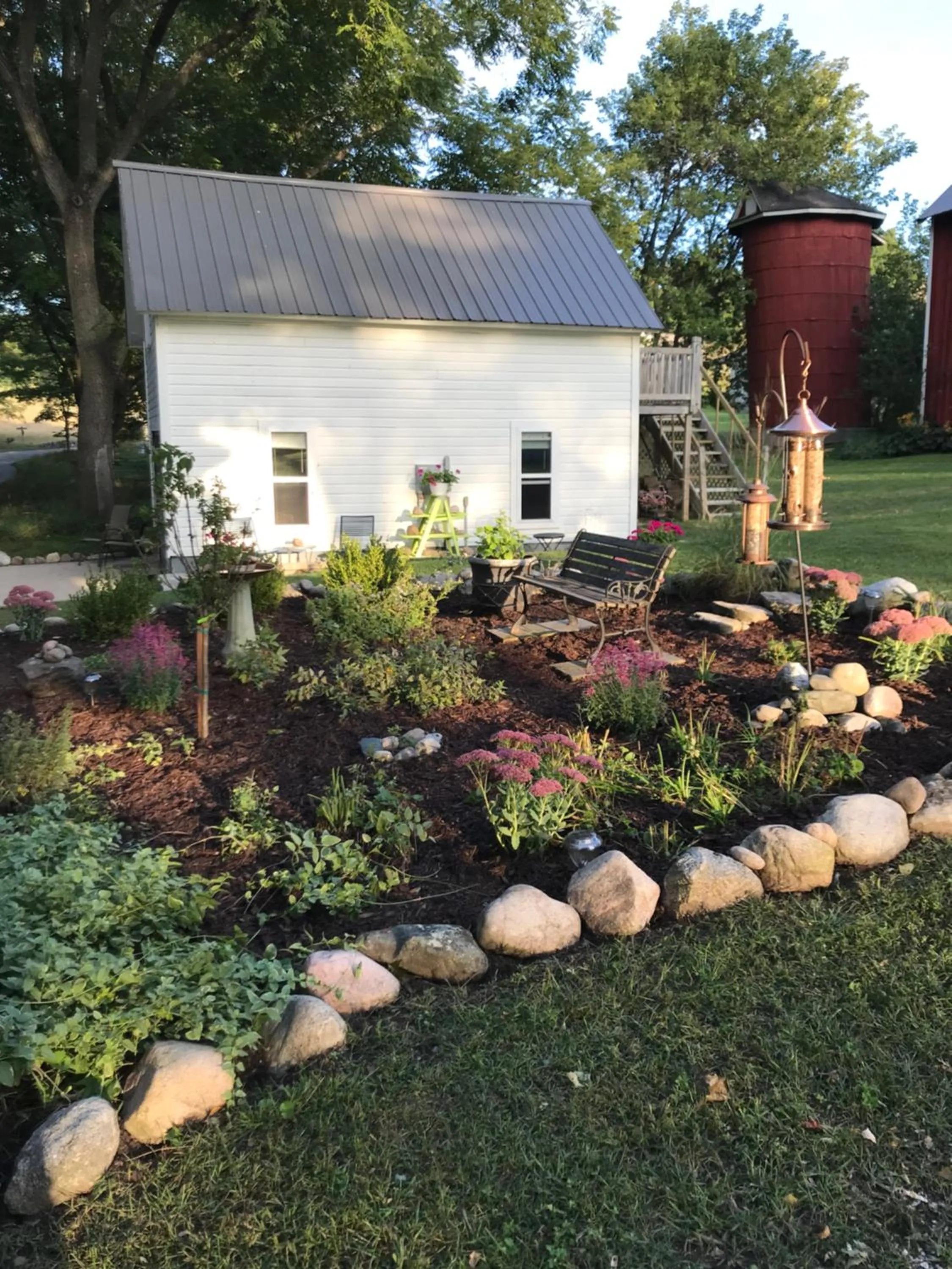 Garden in The Cottonwood Inn B&B