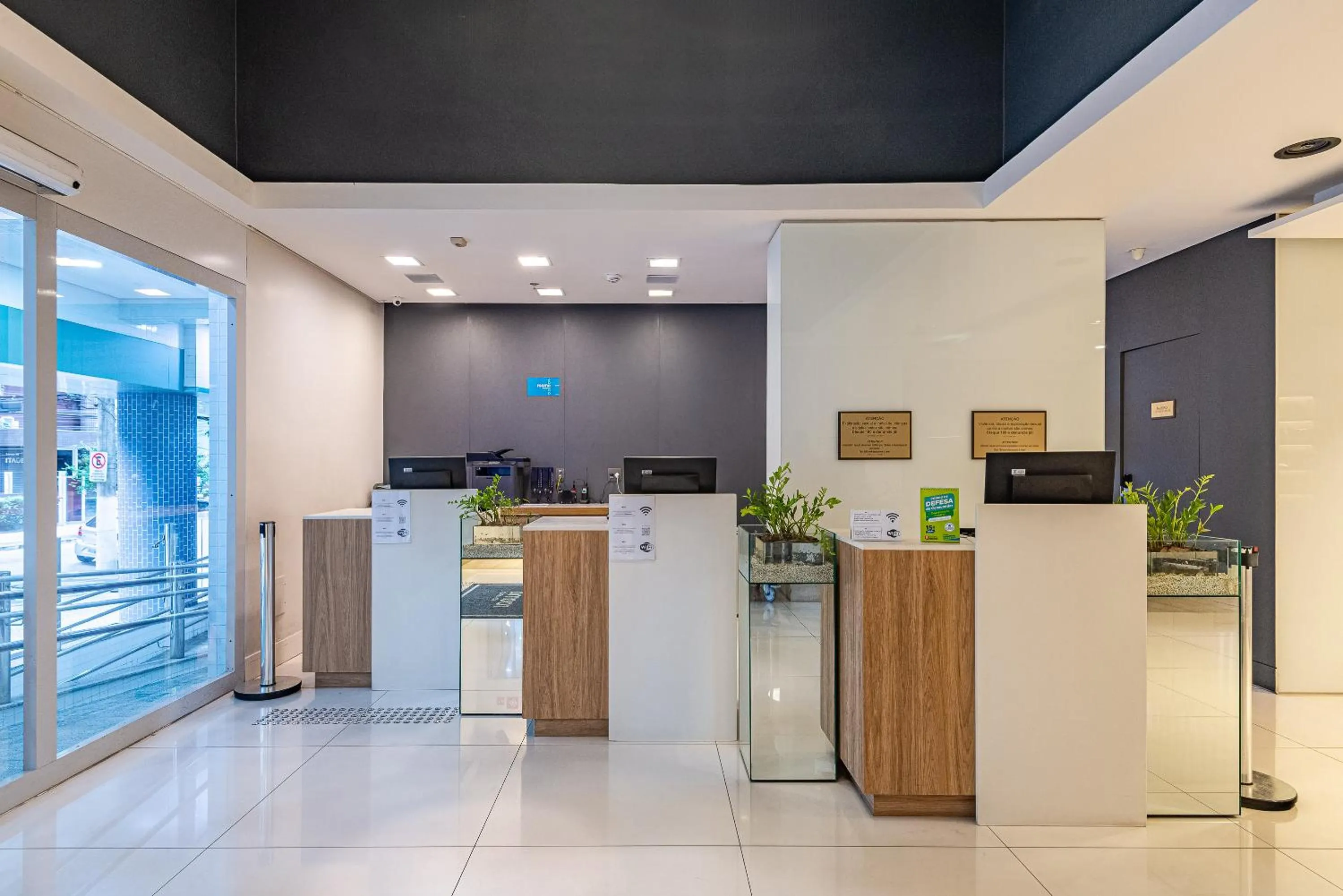 Lobby or reception in Roomo Transamerica Santos Gonzaga