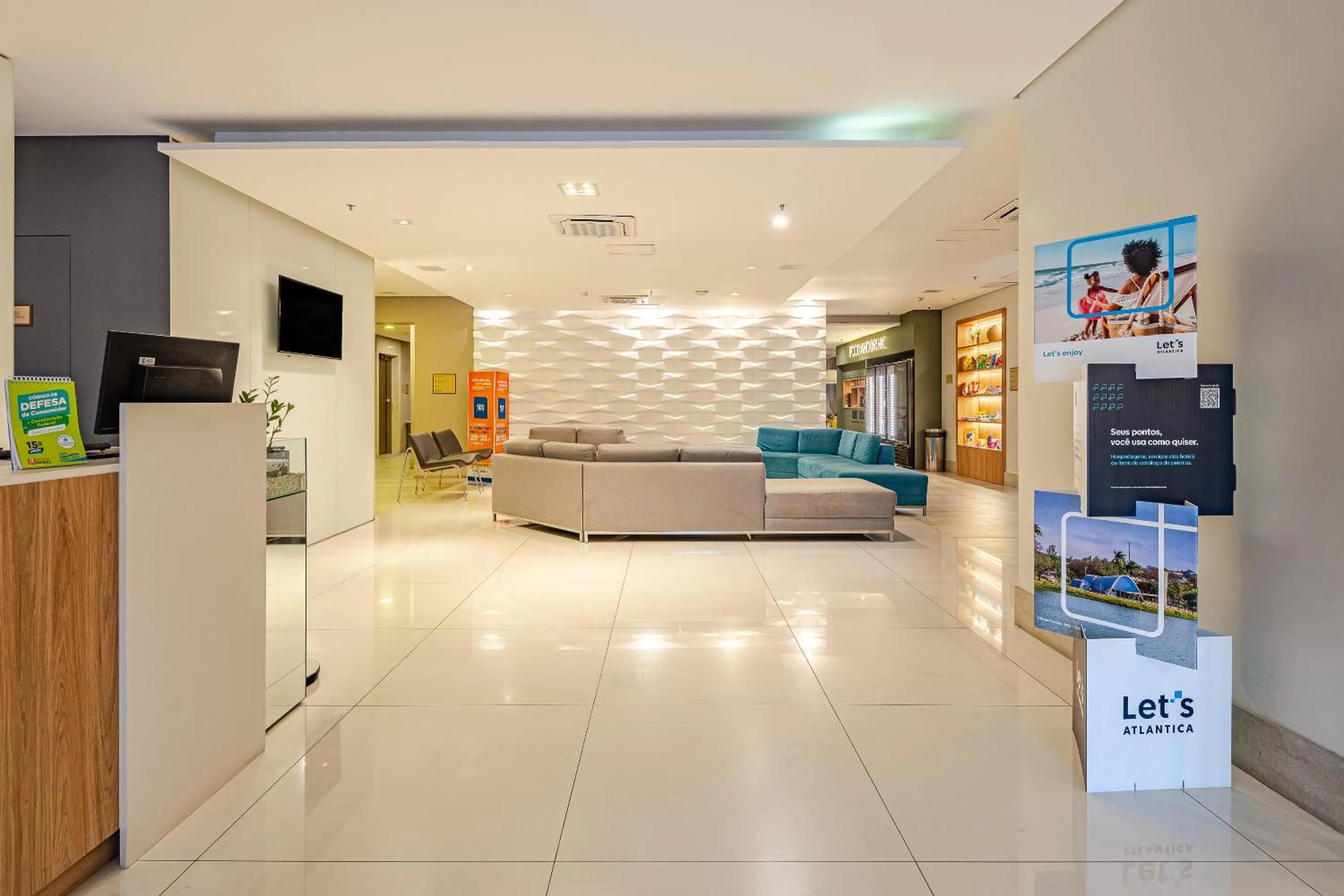 Lobby or reception in Roomo Transamerica Santos Gonzaga