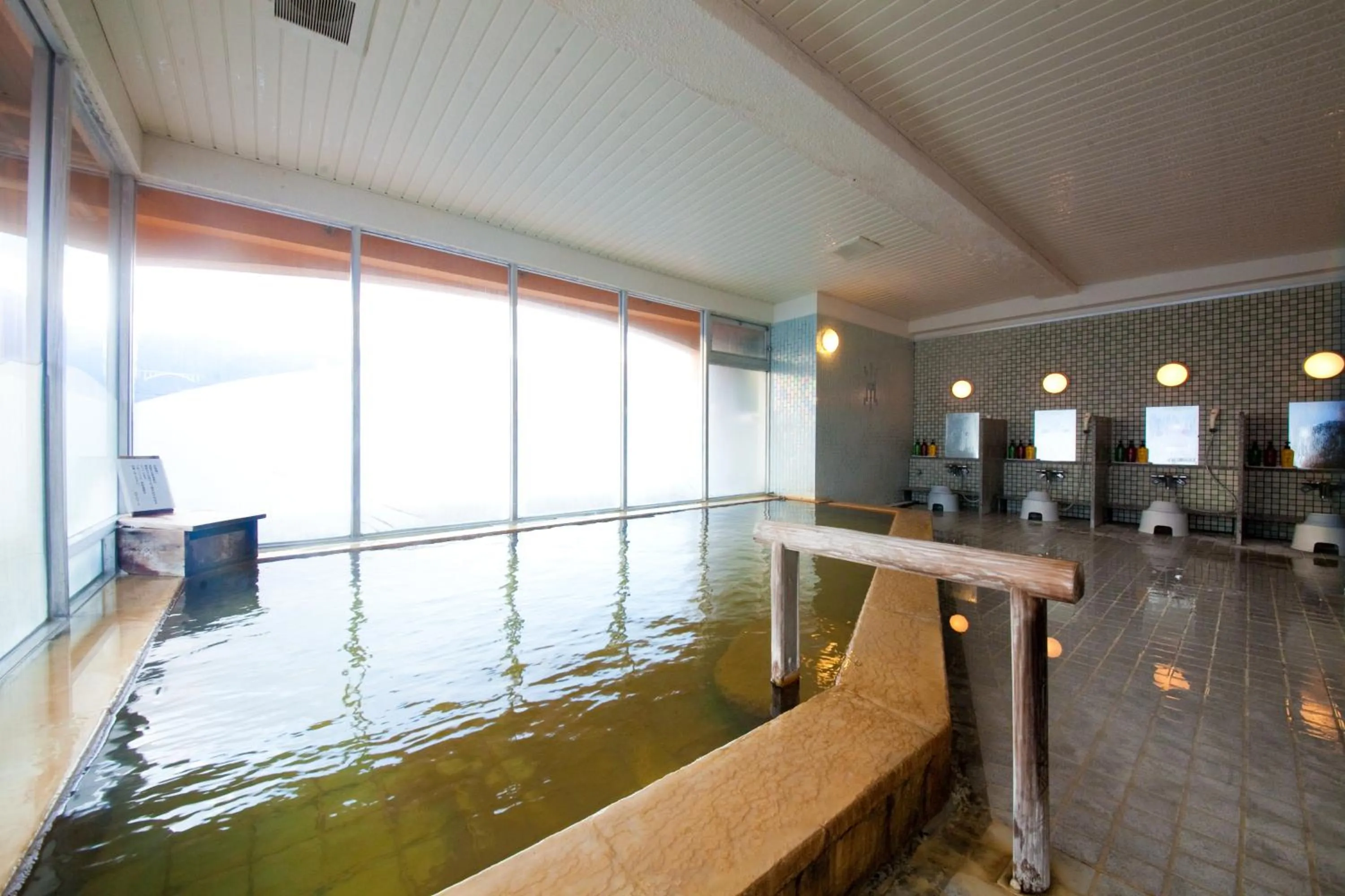 Hot Spring Bath in Hotel Aile