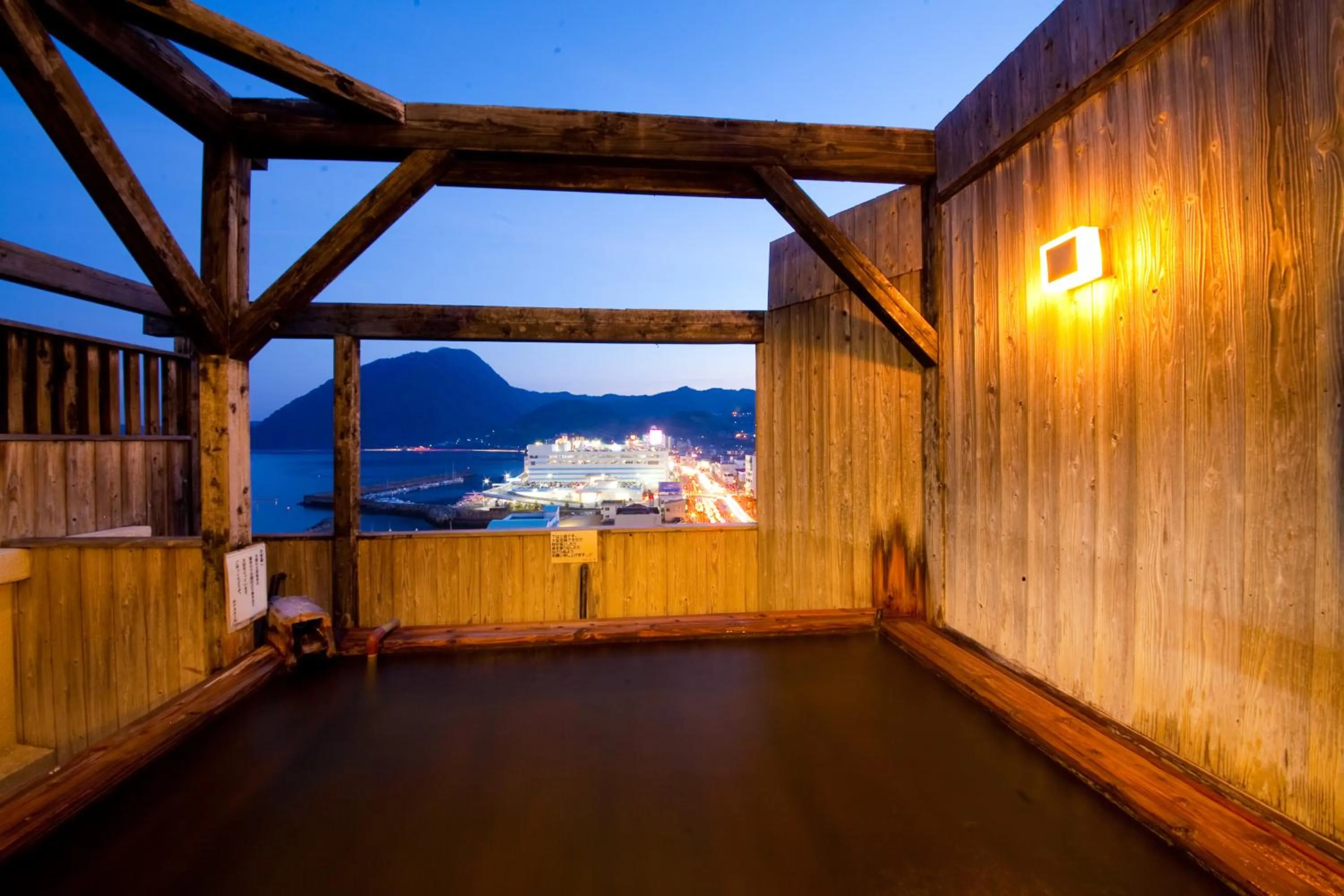 Hot Spring Bath in Hotel Aile