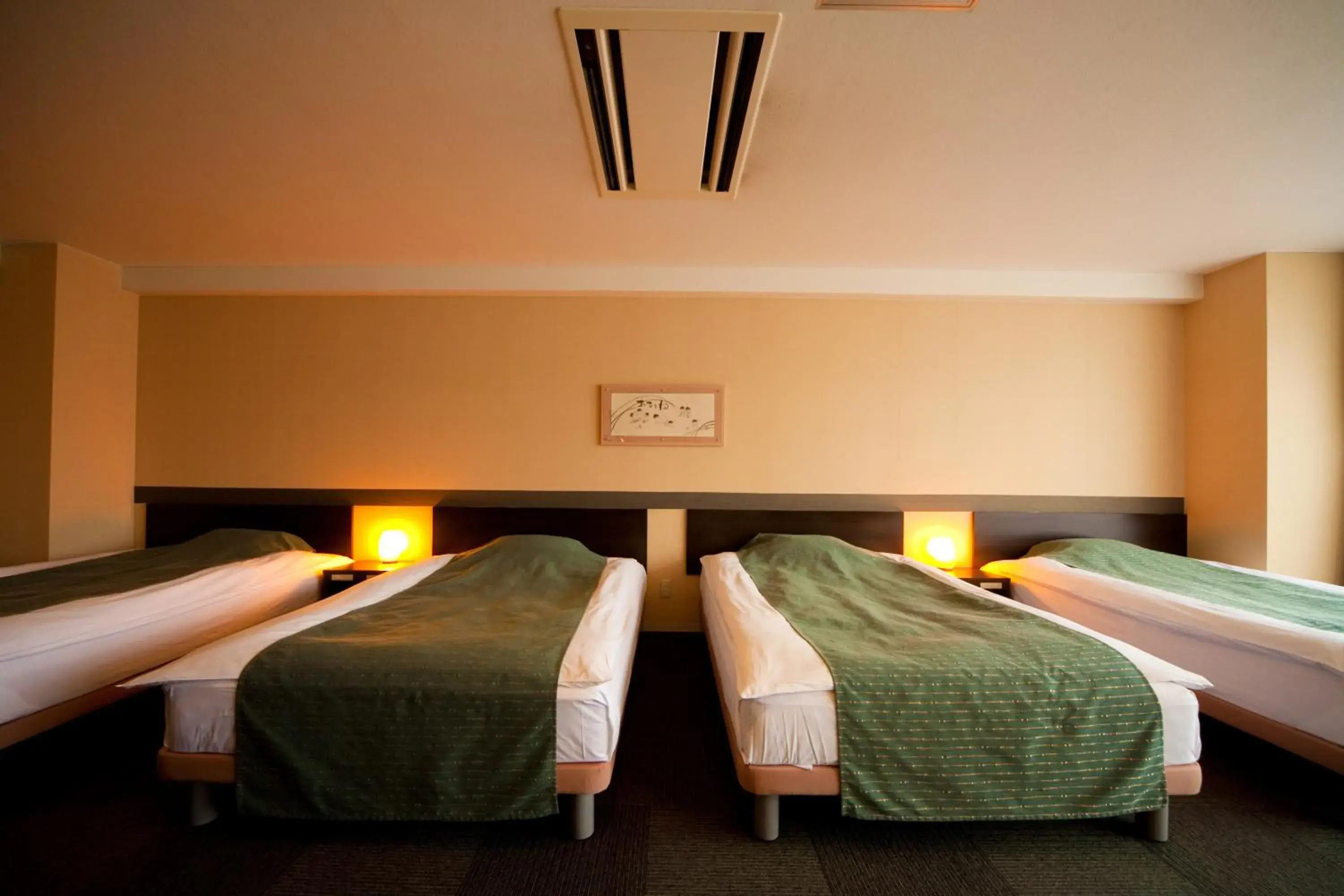 Bed in Hotel Aile Bed in Hotel Aile