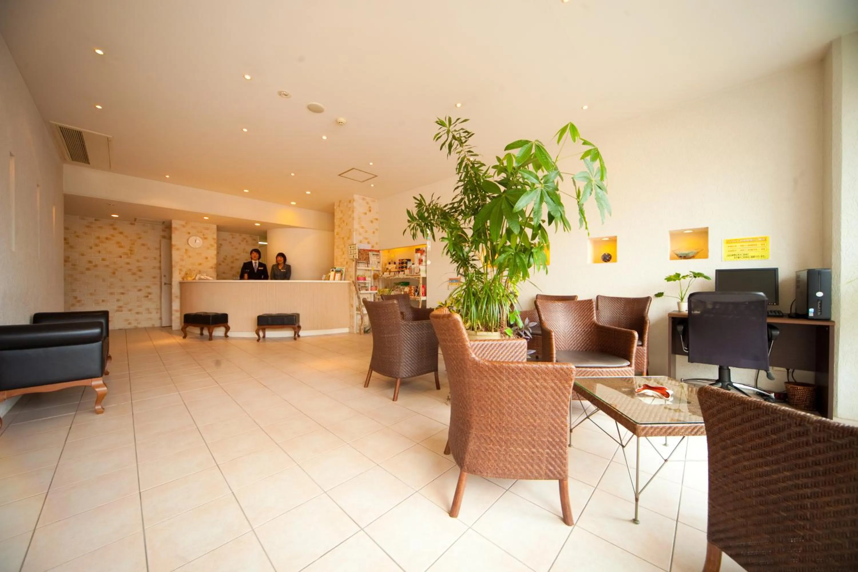 Lobby or reception in Hotel Aile