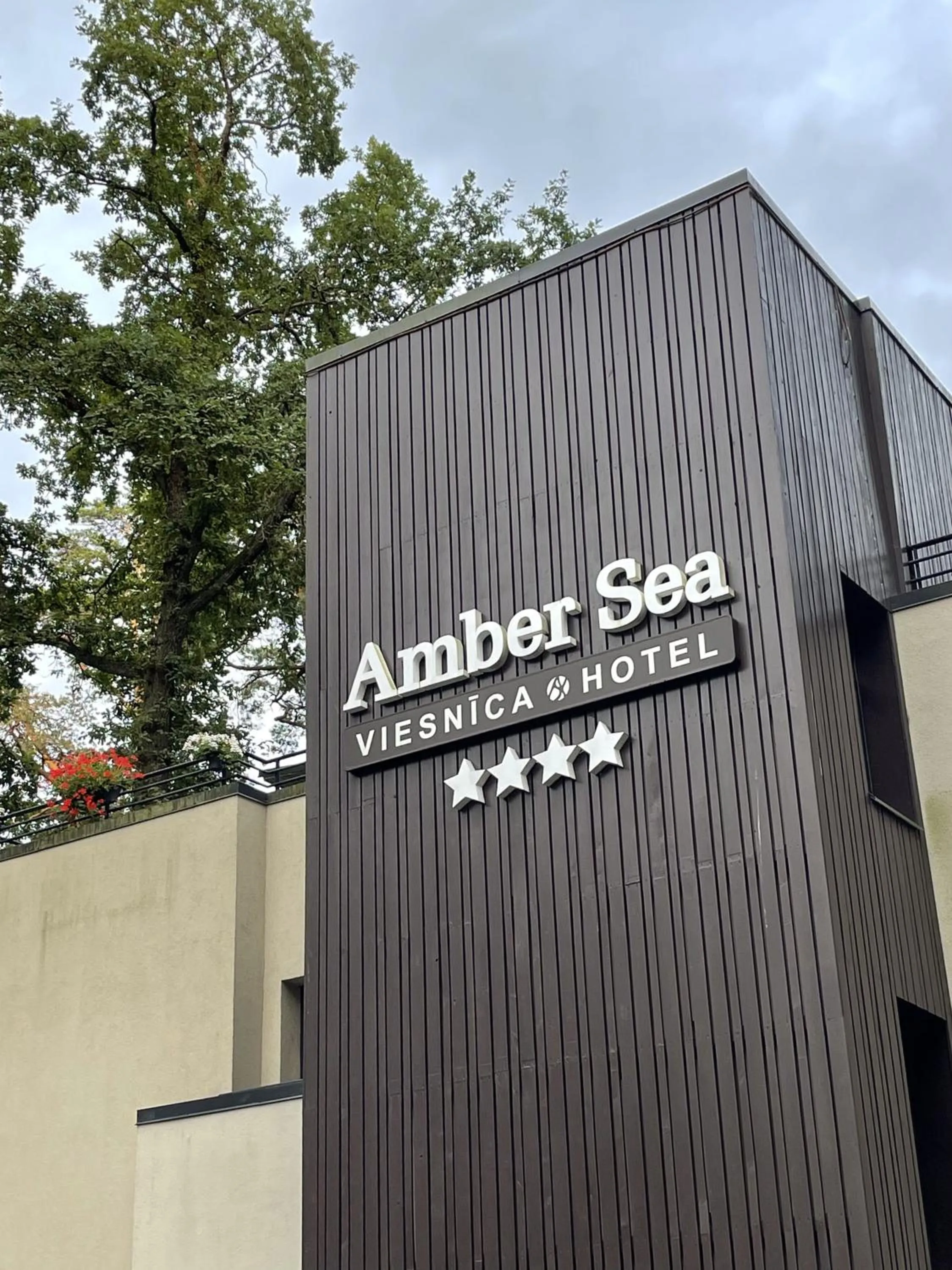 Property building in Amber Sea Hotel & SPA