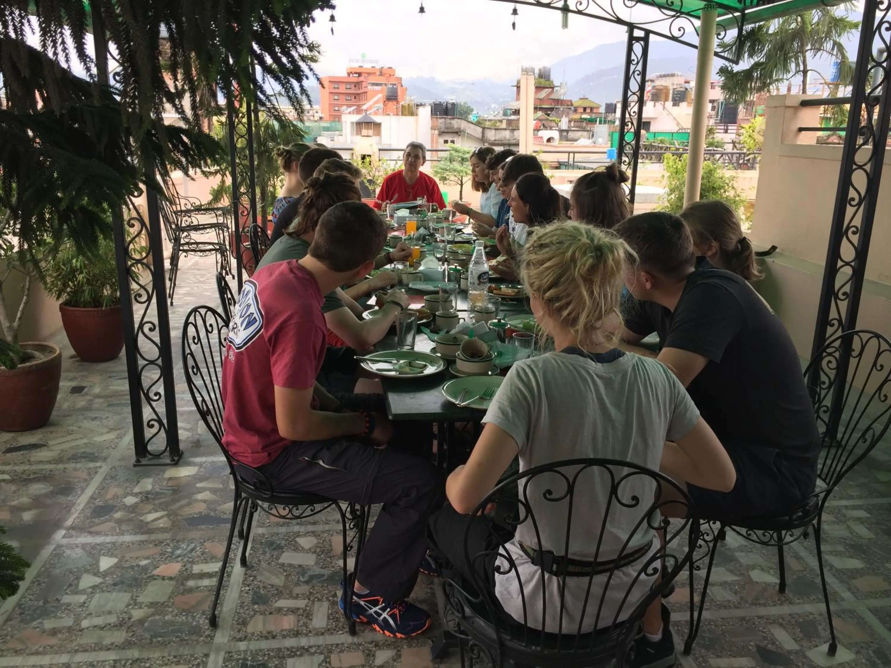 Restaurant/places to eat in Hotel Namtso