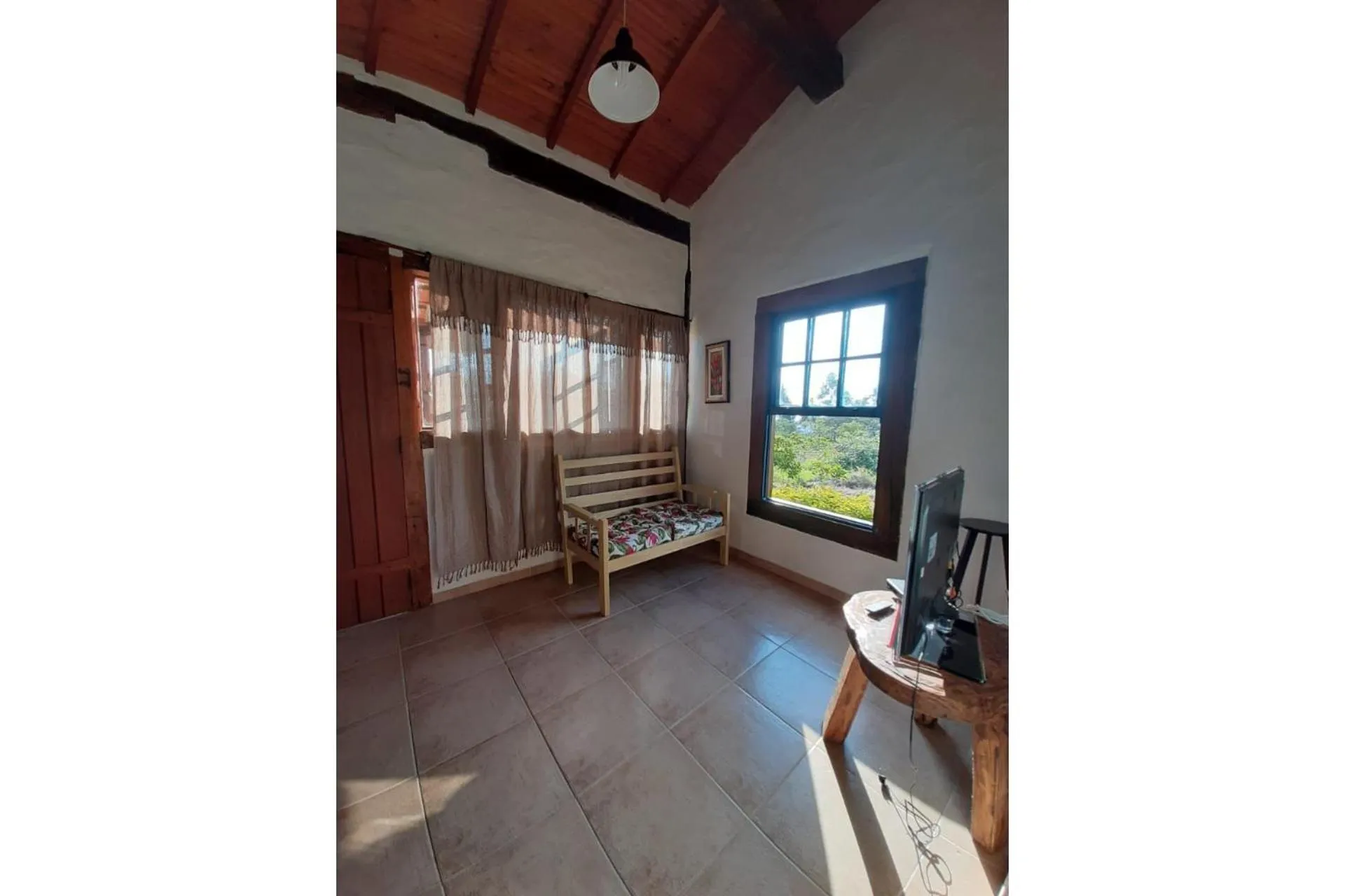 Seating area in Pousada Chalé Terra Viva